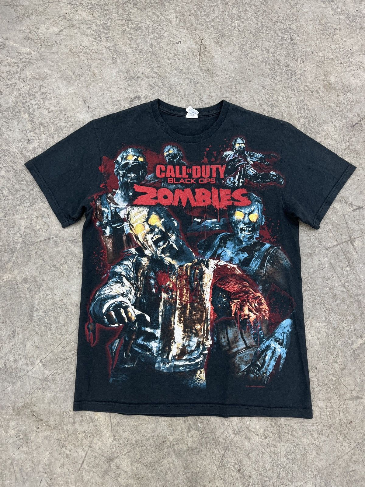 Vintage Call of Duty Black Ops Zombies Tee RARE Size US M / EU 48-50 / 2 - 1 Thumbnail