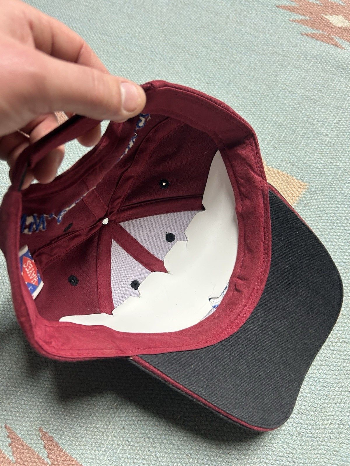 Vintage Vtg strapback hat Chevy Graff bay city Michigan car truck Size ONE SIZE - 6 Thumbnail
