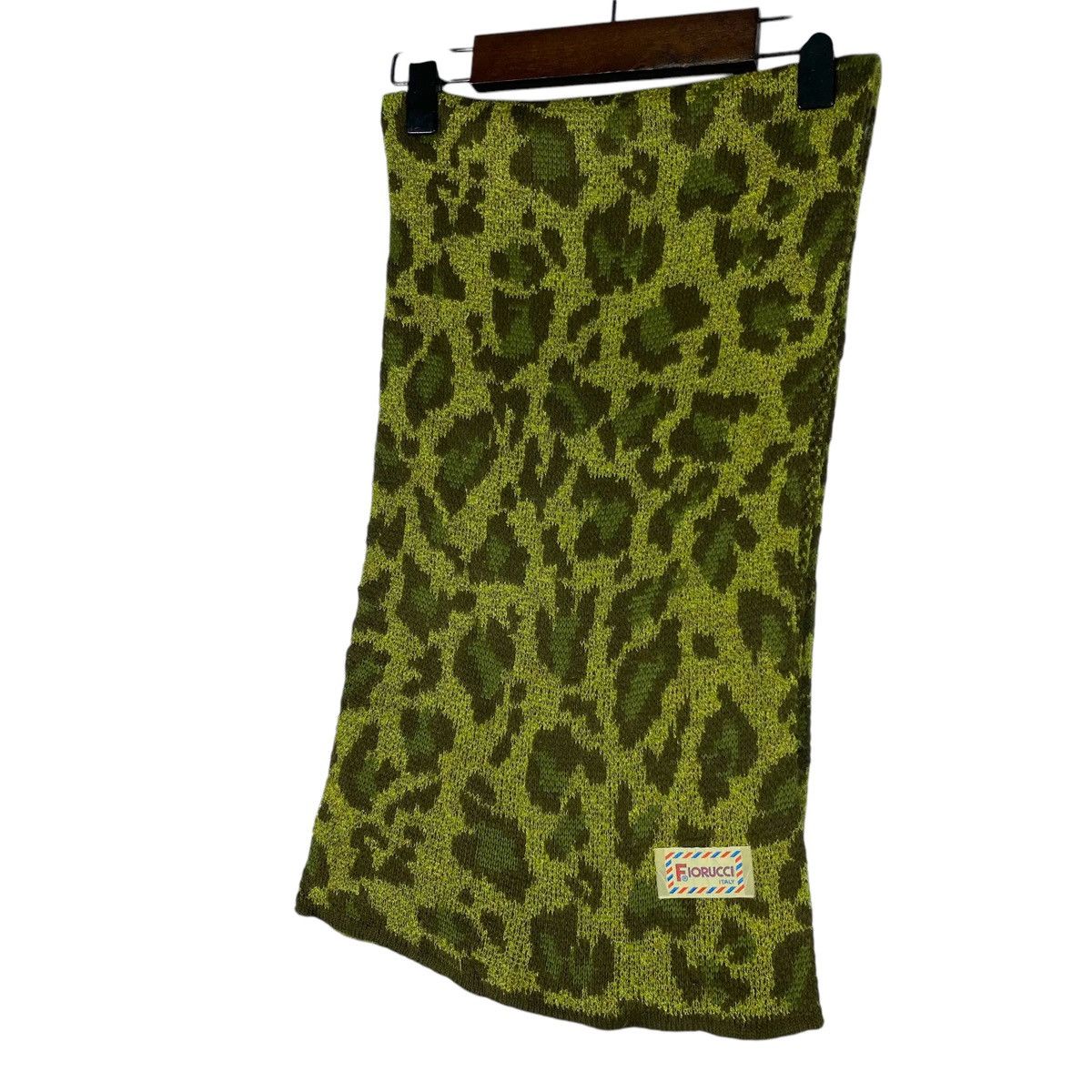 Fiorucci × Vintage Vintage Fiorucci Italy Camouflage Scarf Muffler Size ONE SIZE - 4 Thumbnail