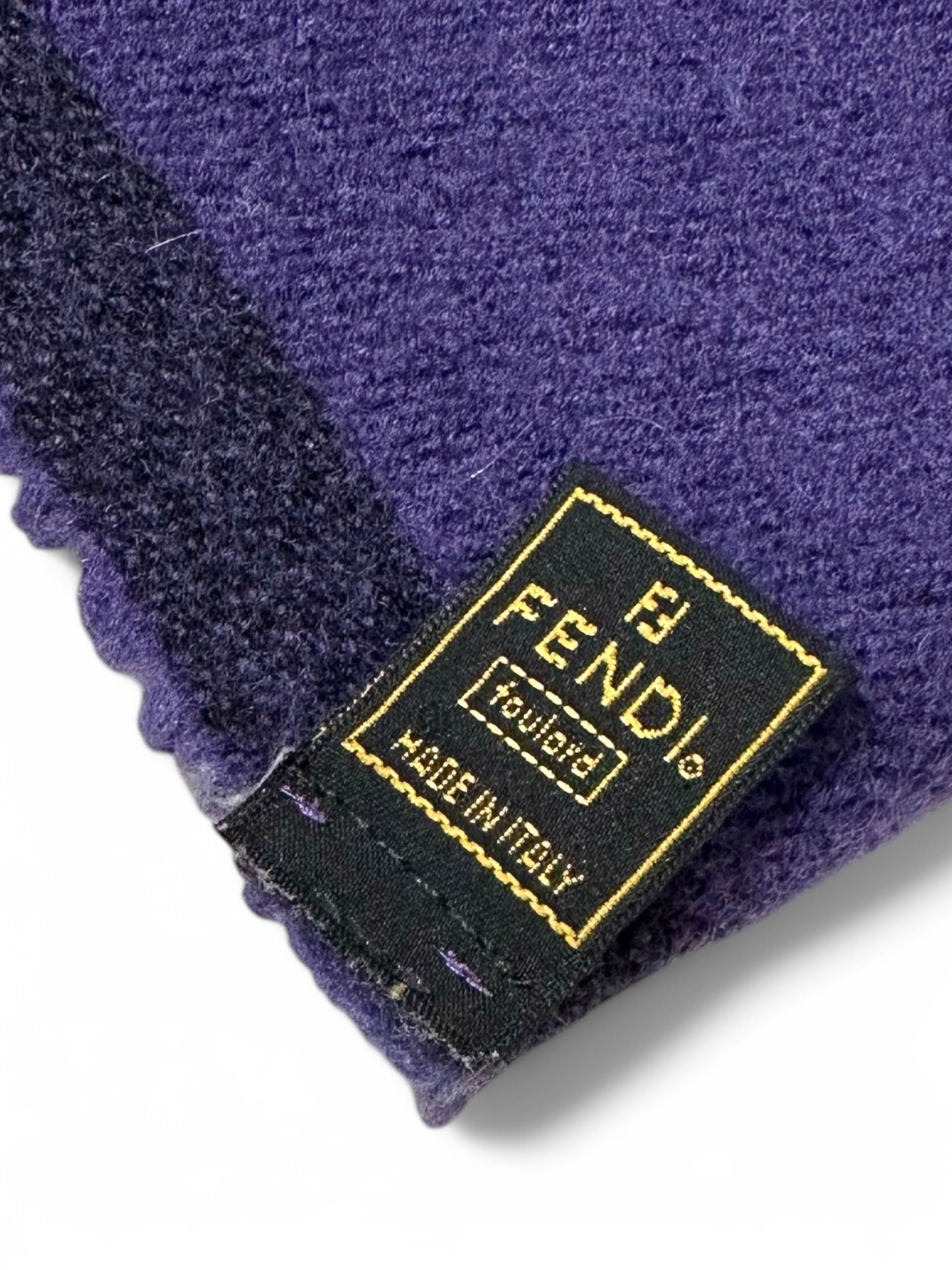 Fendi Fendi Wool Large Scarf 140 cm Size ONE SIZE - 3 Thumbnail