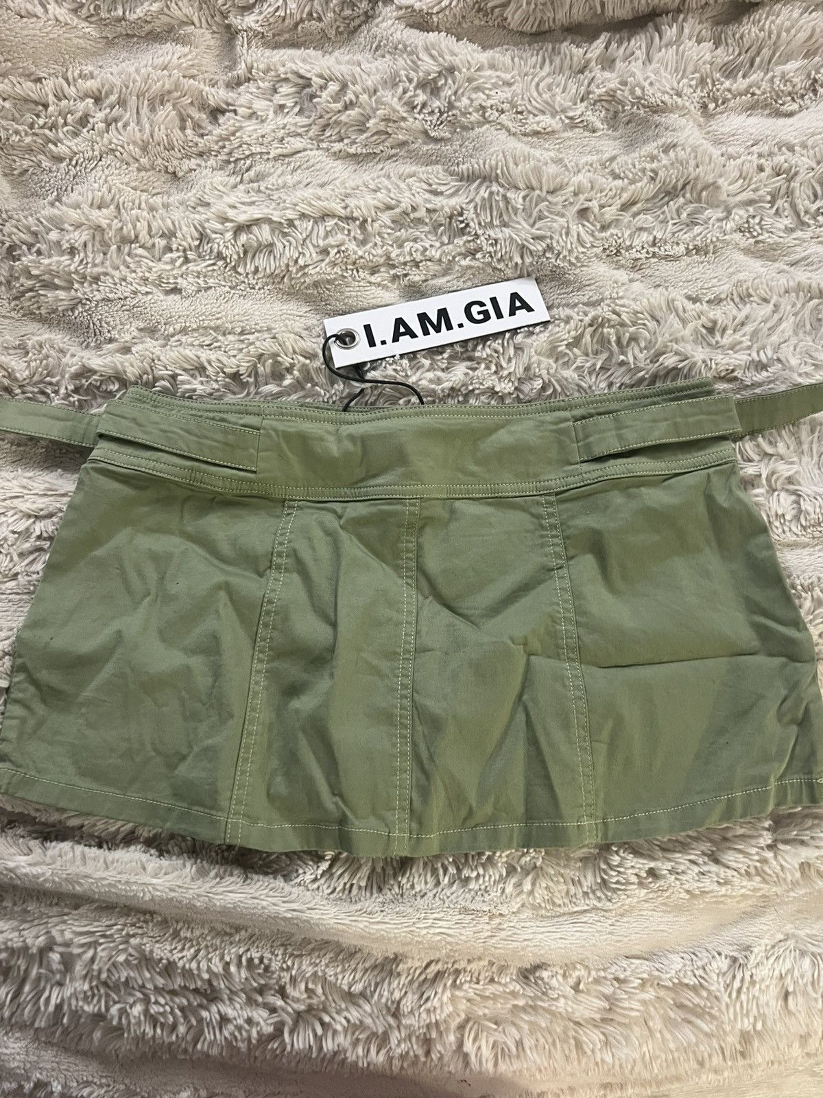 I.AM.GIA I.AM.GIA Green Jetta Skirt XS Brand New Size 26" / US 2 / IT 38 - 2 Thumbnail
