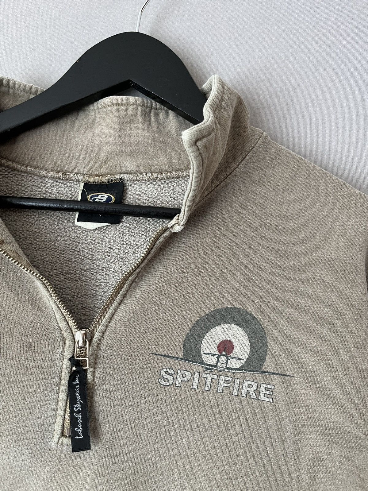 Spitfire Labusch Skywear Inc. Spitfire Vintage Faded Zip Pullover Size US XXL / EU 58 / 5 - 5 Thumbnail