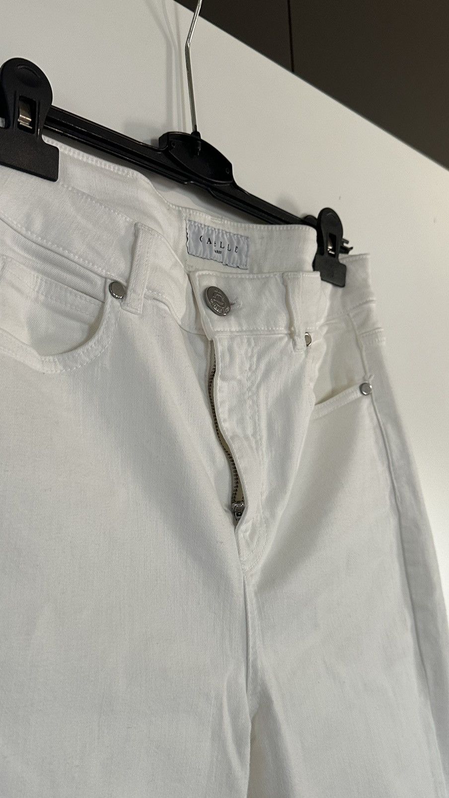 Gaelle Paris SKINNY JEANS - GAELLE PARIS Size 30" / US 8 / IT 44 - 2 Thumbnail