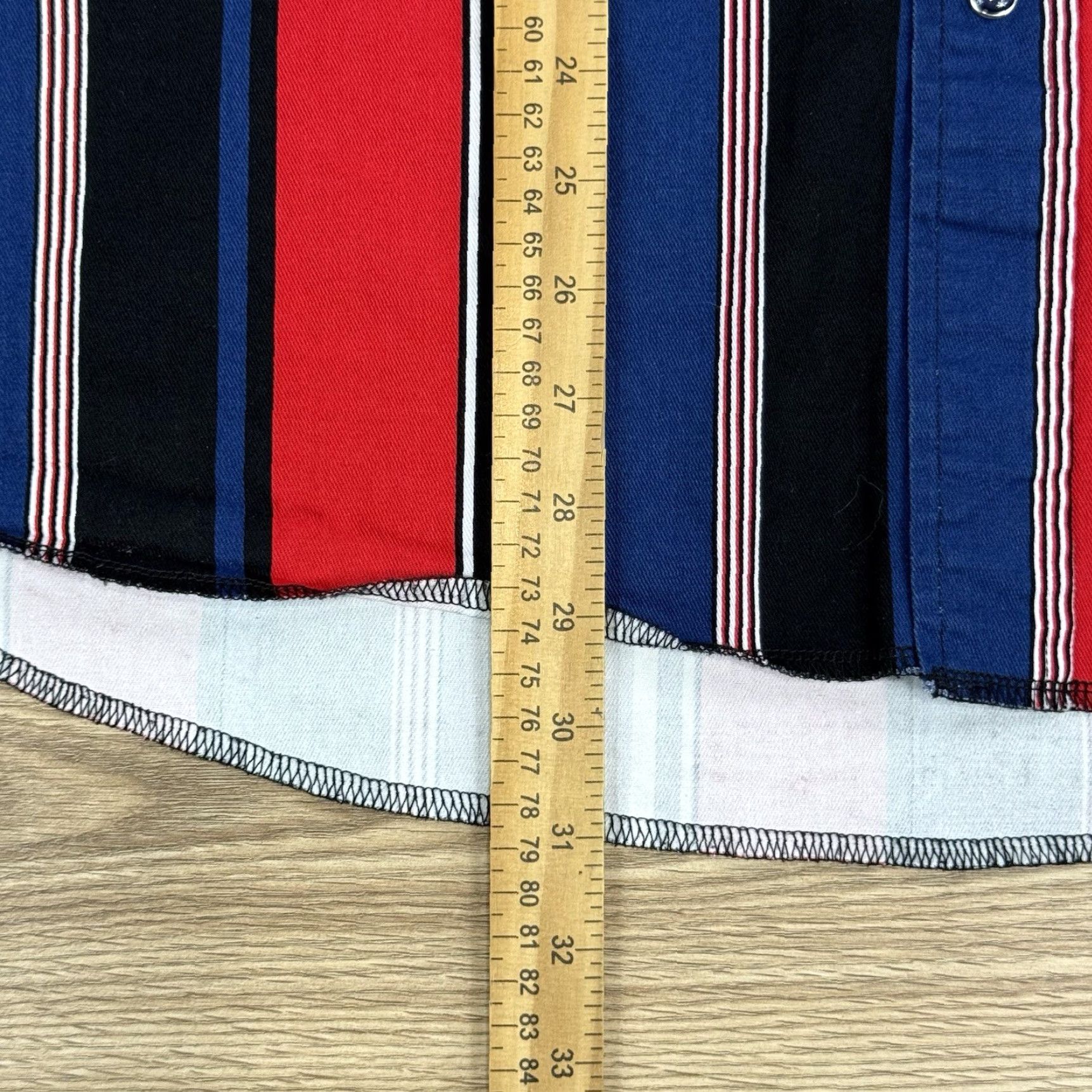 Wrangler VINTAGE Wrangler Brushpopper XL Pearl Snap Blue Red Pearl Snap Western Cowboy Shirt Mens XL Blue Pearl Snap Western Cowboy Shirt Size US XL / EU 56 / 4 - 4 Thumbnail