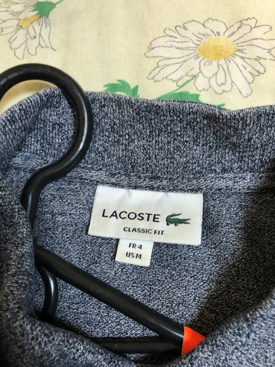 Lacoste Lacoste Classic Fit Polo Shirt. Short Sleeve. Gray. Men’s Size US M / EU 48-50 / 2 - 5 Thumbnail