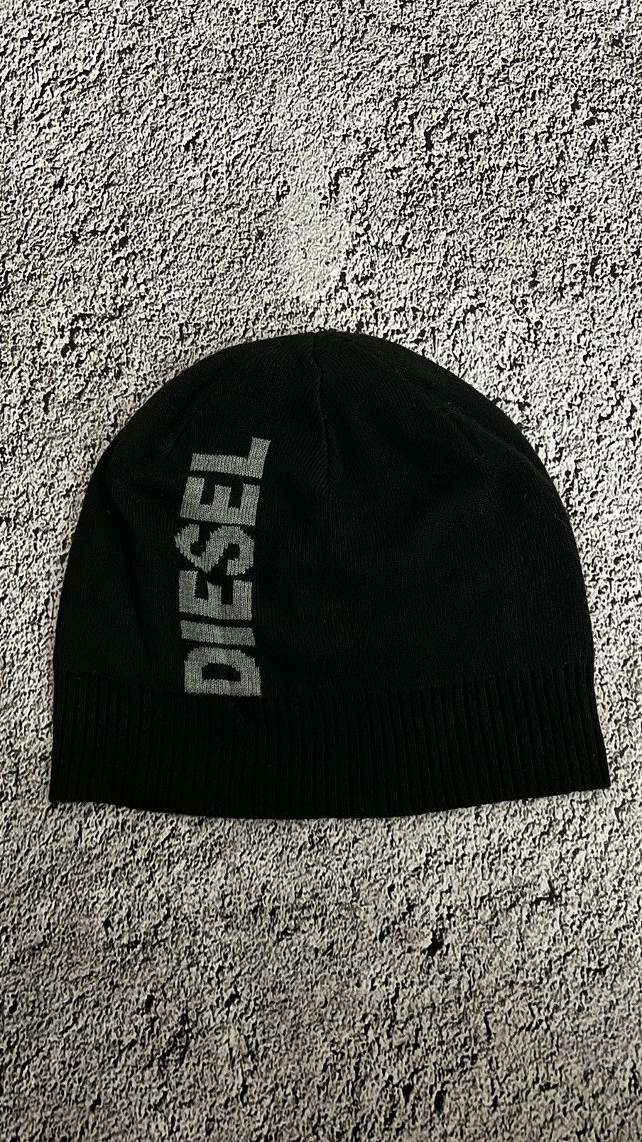 Diesel × Vintage Y2K style diesel big logo beanie Size ONE SIZE - 1 Thumbnail