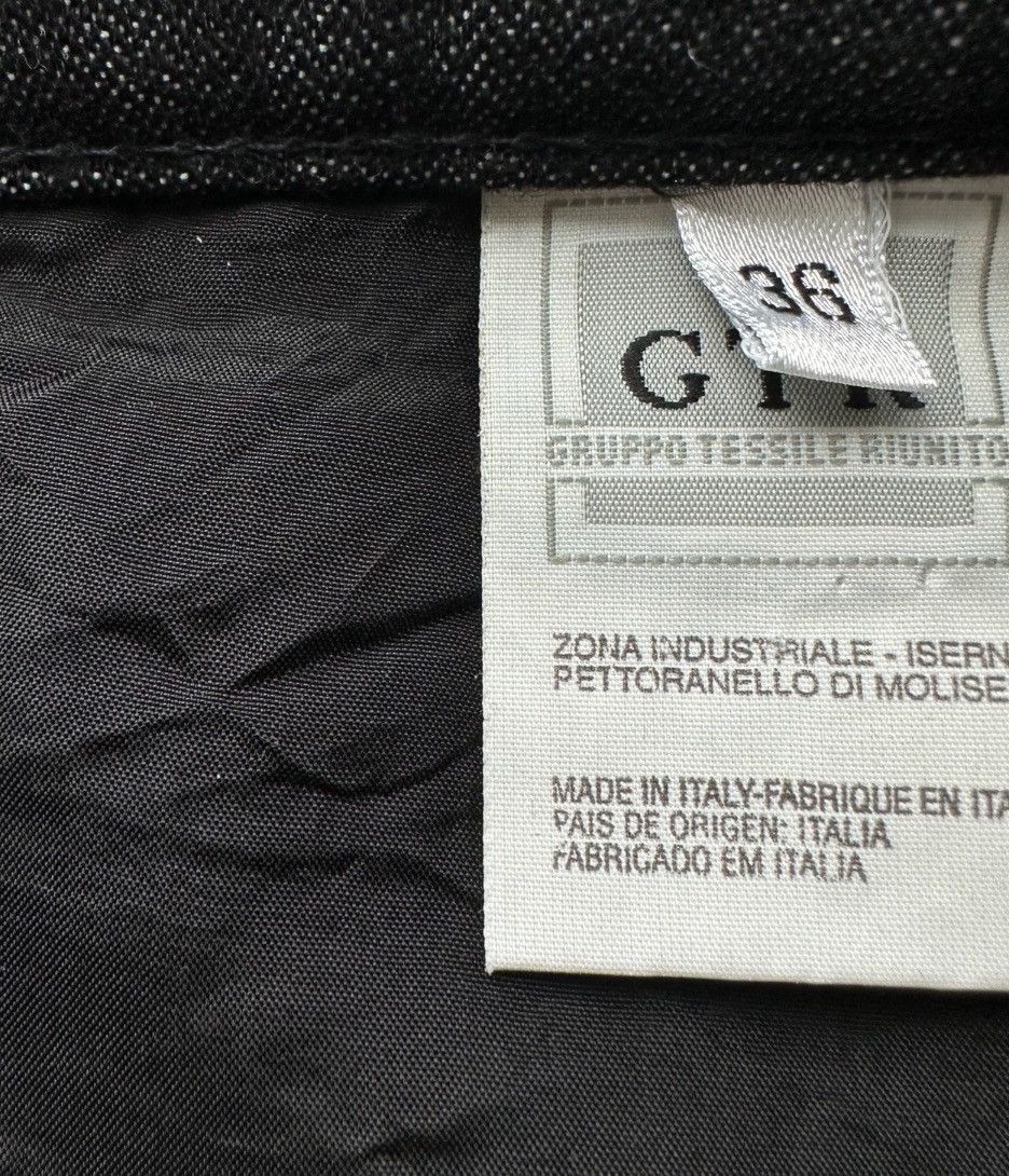 Helmut Lang Helmut Lang's black wool imitation denim jeans2412-Nextarrow Size US 36 / EU 52 - 3 Thumbnail