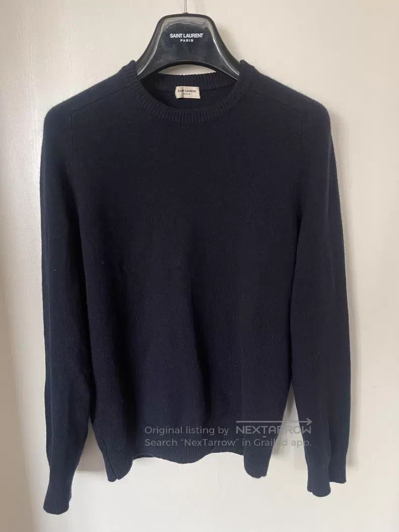 Saint Laurent Paris Saint Laurent Paris Black Sweater i Size US M / EU 48-50 / 2 - 1 Thumbnail