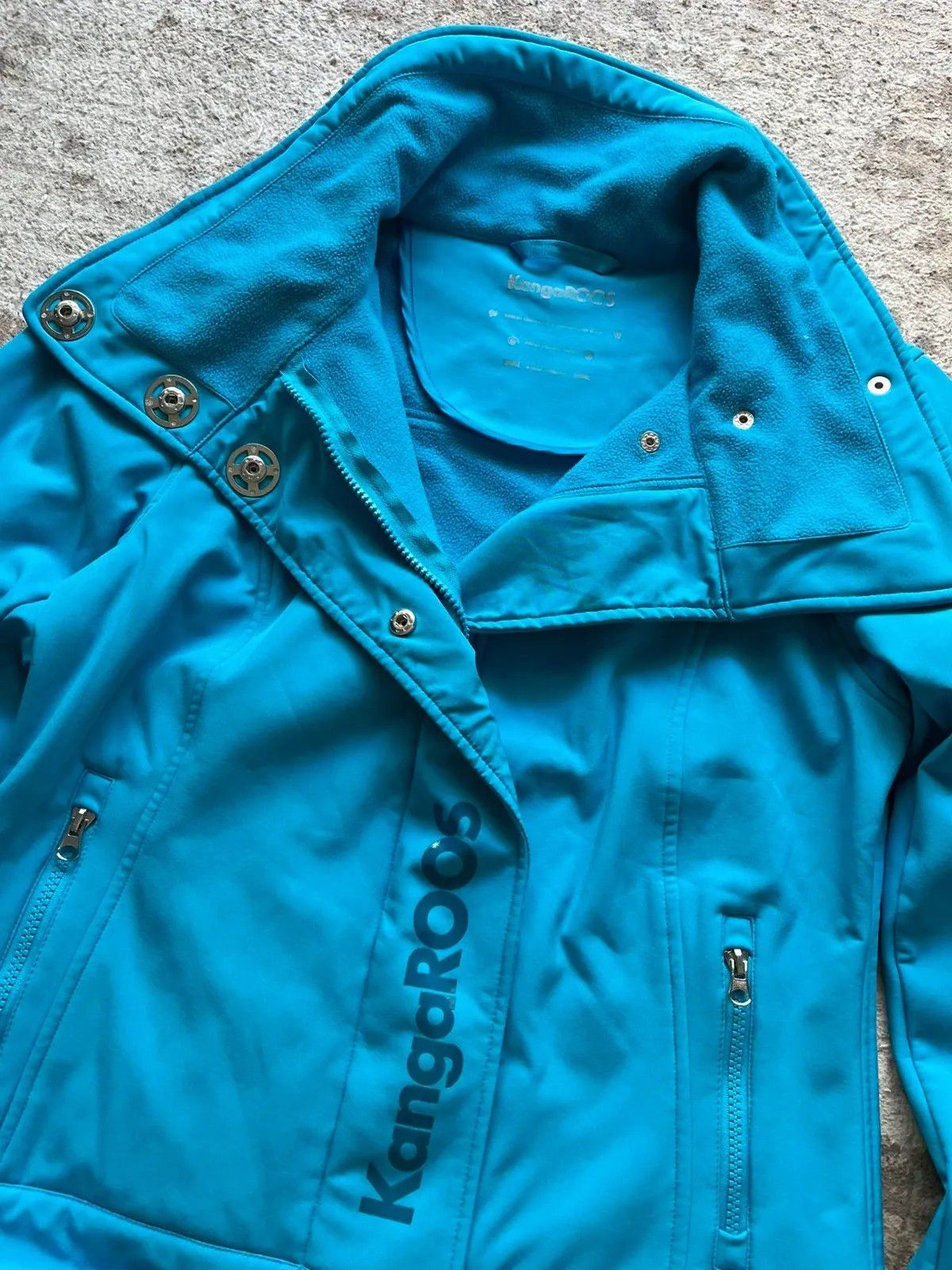 KangaROOS KangaROOS Sz S Outdoor Fleece Shell Jacket Waterproof Size S / US 4 / IT 40 - 19 Thumbnail