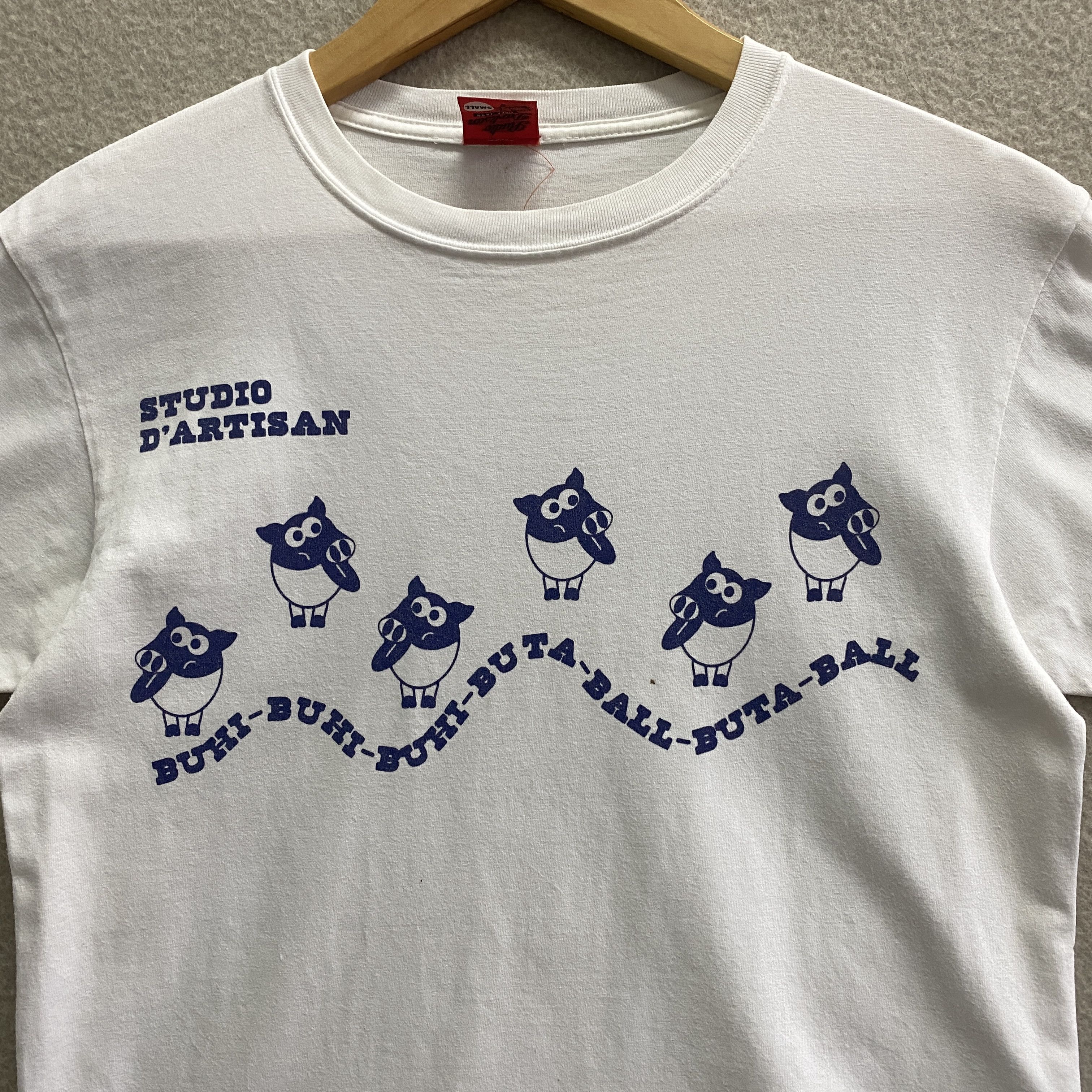Studio D'Artisan Studio D'Artisan White Tshirt Size S / US 4 / IT 40 - 2 Thumbnail