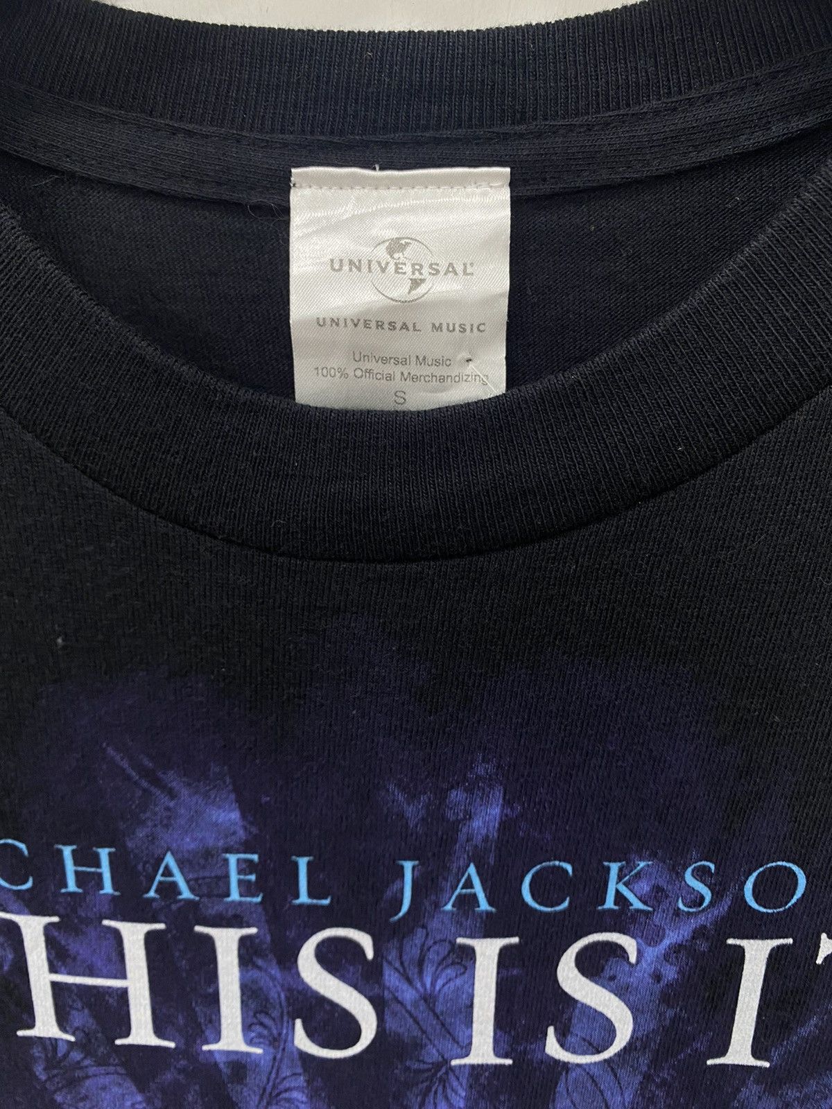 Band Tees 💥MICHAEL JACKSON king of pop universal music 2009 Y2K shirt Size US S / EU 44-46 / 1 - 3 Thumbnail