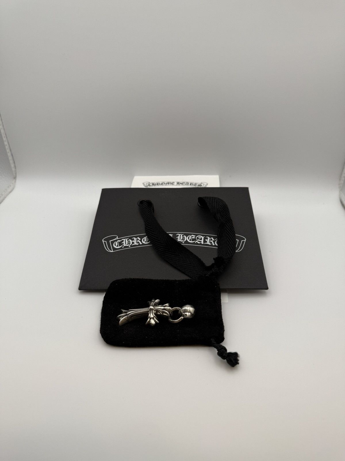 Chrome hearts double floral cross main image 1