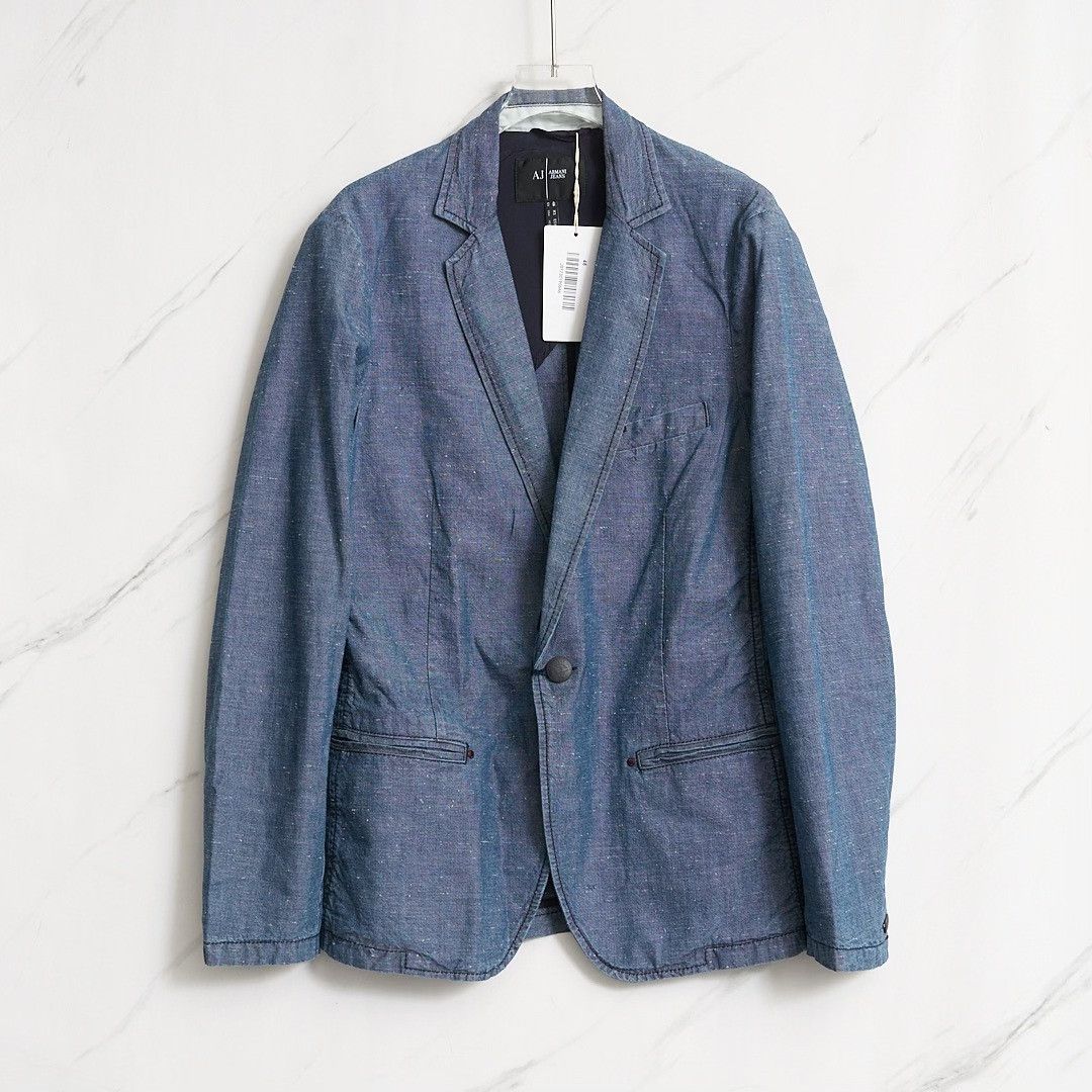 Armani × Giorgio Armani Armani Jeans Cropped Bomber Jacket | Grailed