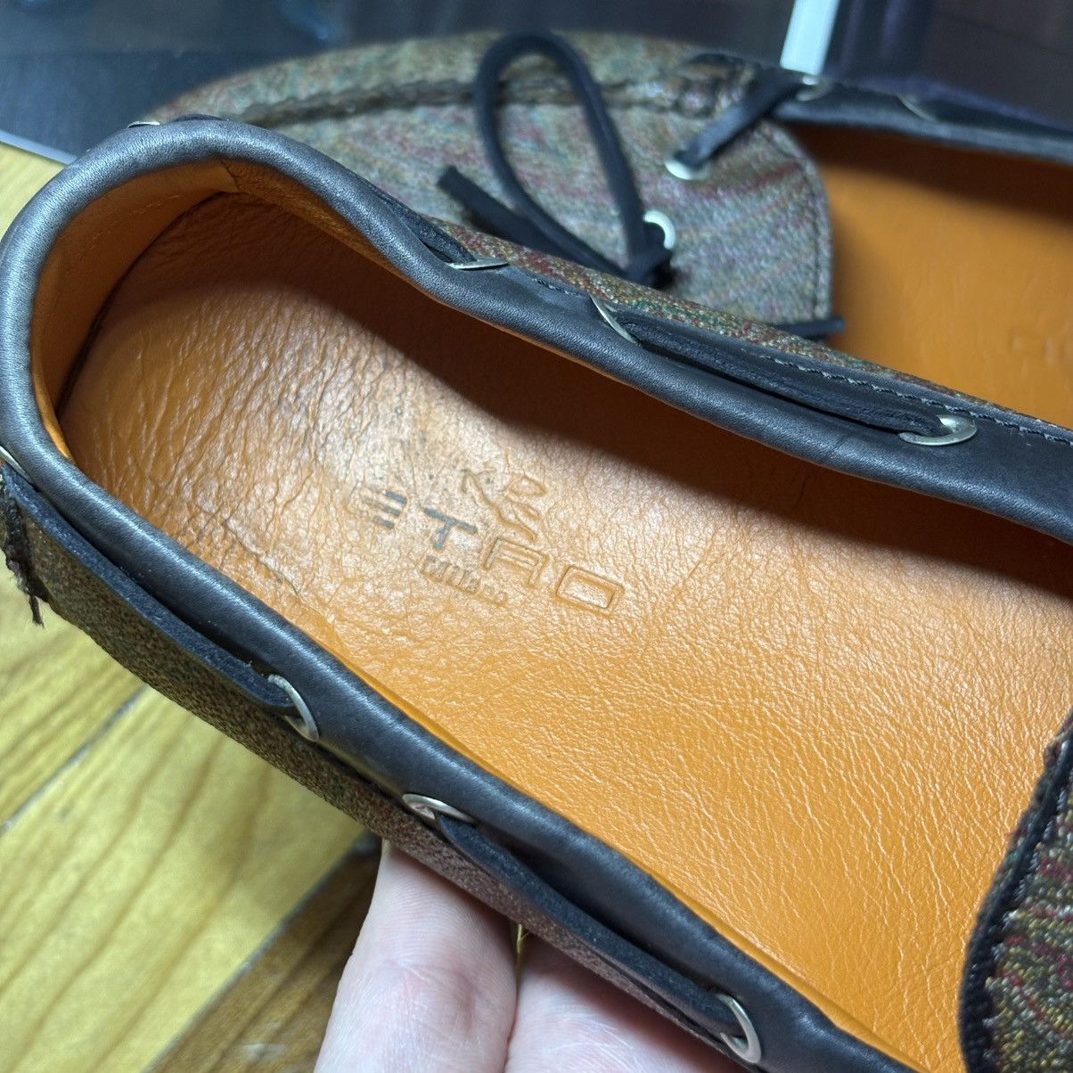 Etro Etro Slip-ons Multicolour Italian Design Shoes Size US 7 / IT 37 - 5 Thumbnail