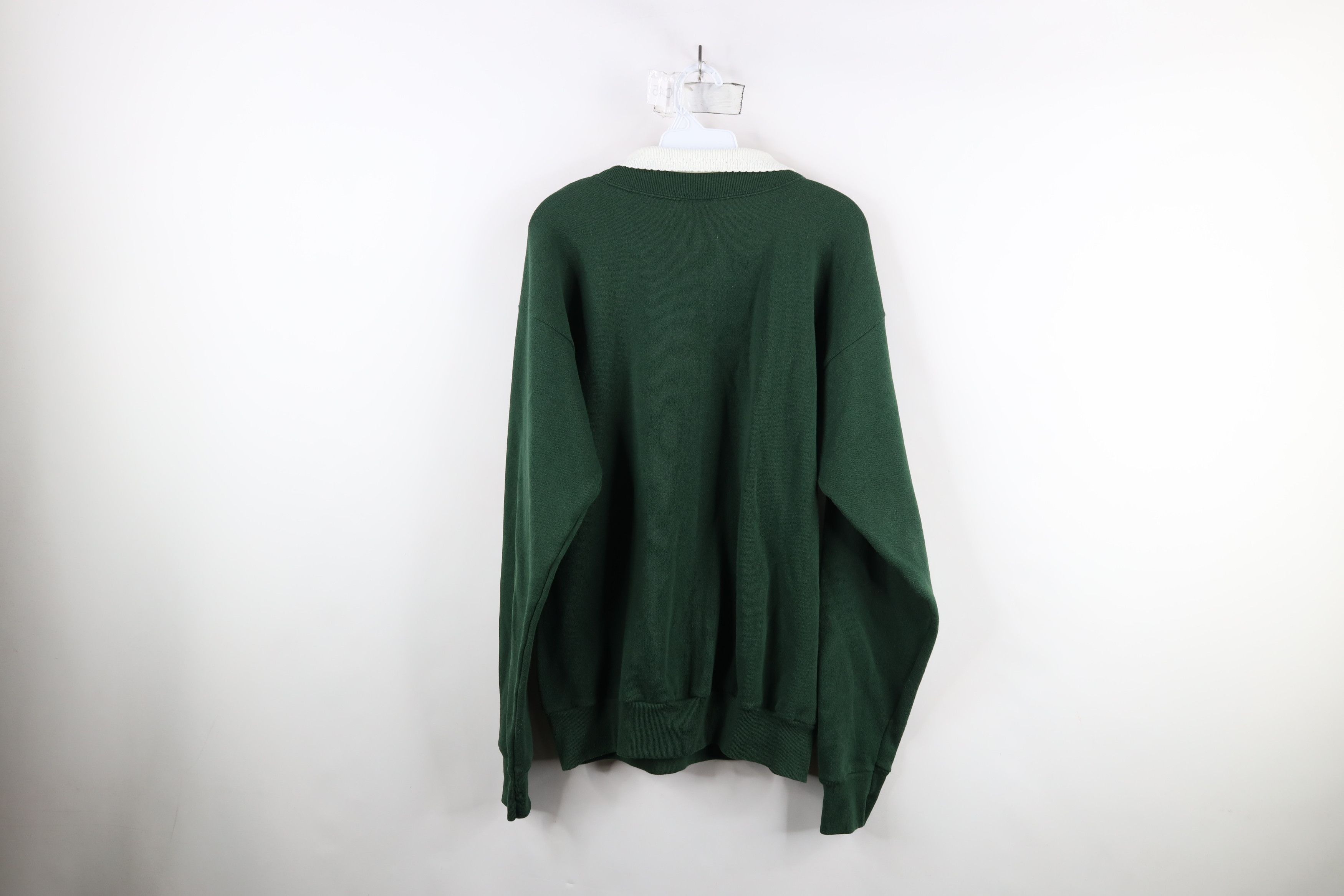 Vintage Vintage 90s Streetwear Snow Birds Collared Sweatshirt USA Size M / US 6-8 / IT 42-44 - 10 Thumbnail