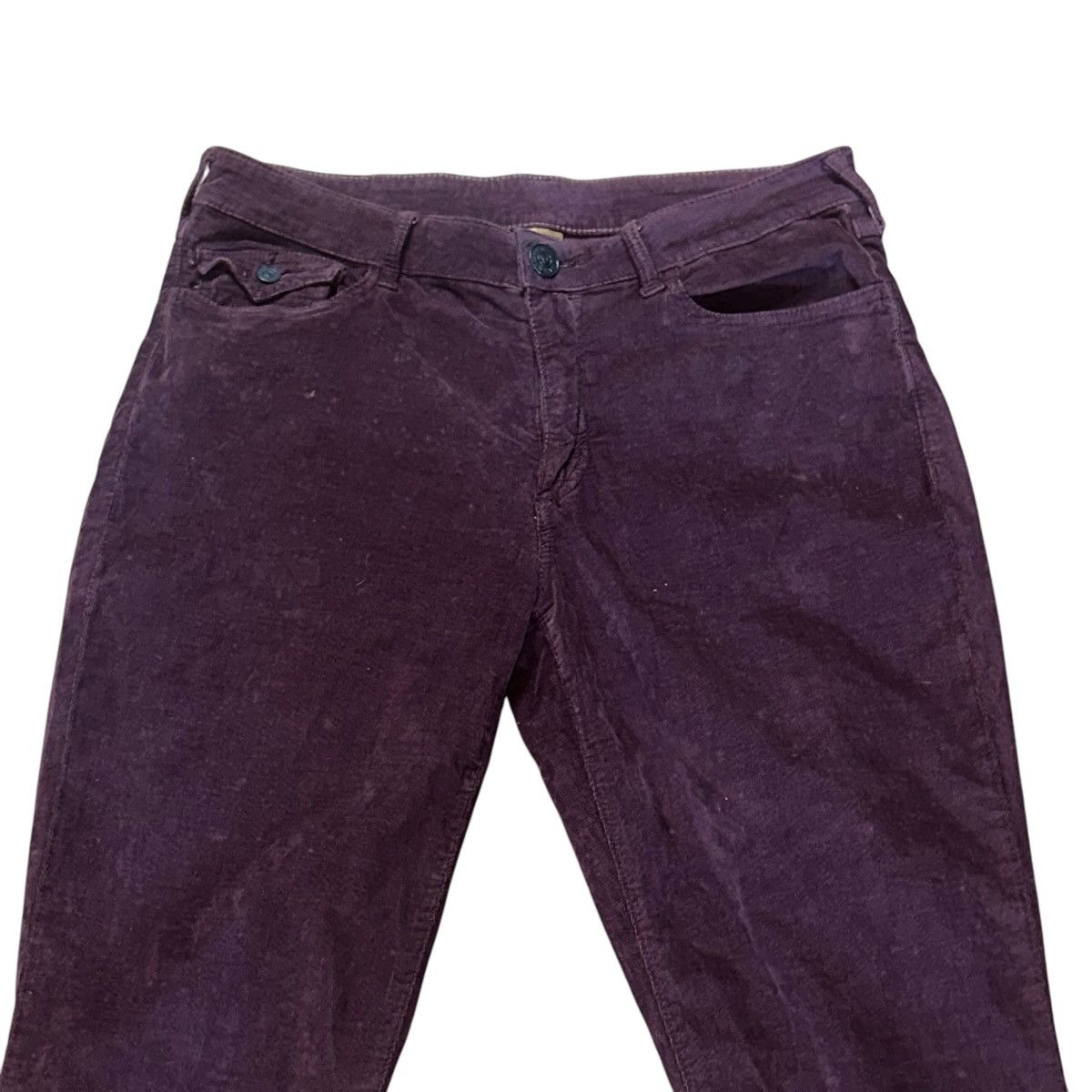 True Religion True Religion Red Halle Corduroy Skinny Jeans Size 30" / US 8 / IT 44 - 6 Thumbnail
