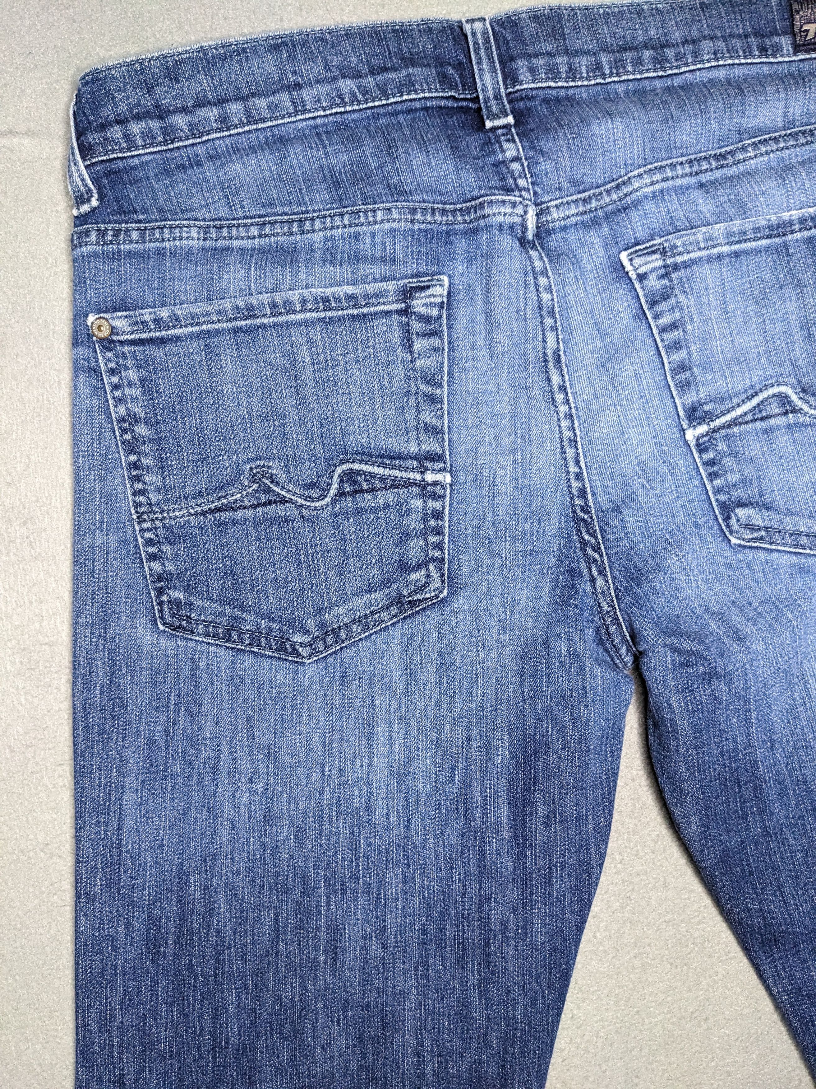 7 For All Mankind 7 For All Mankind Standard Jeans 32x31 Denim Button Fly Y2K Size US 32 / EU 48 - 11 Thumbnail