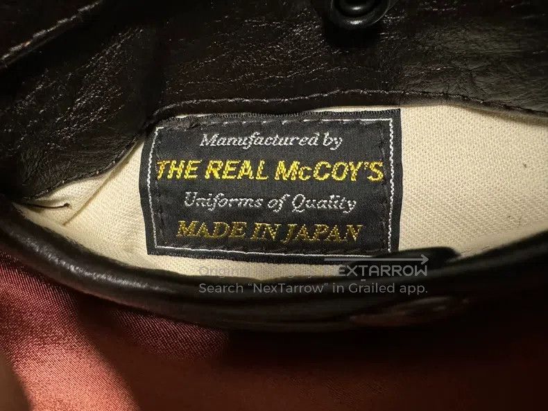 The Real McCoy's The Real McCoys G1 horseskin flight jacket Size US XXS / EU 40 - 4 Thumbnail