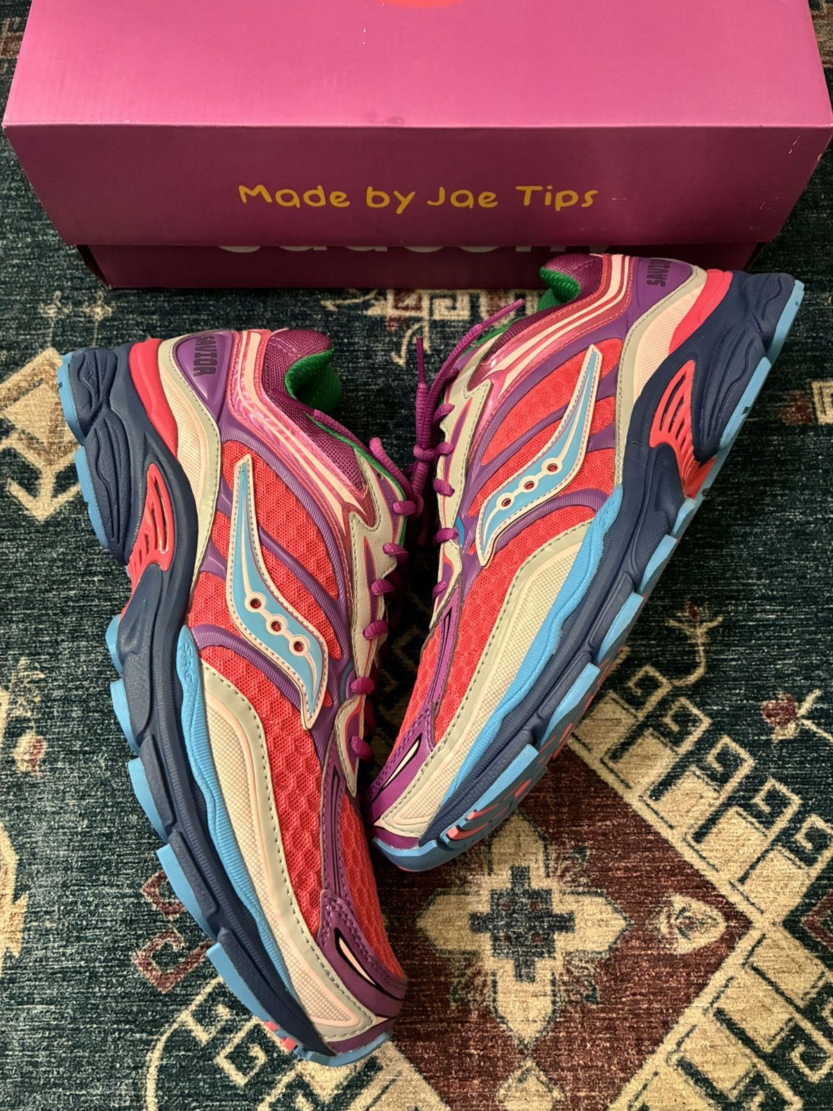 Saucony Saucony ProGrid Omni 9 Jae Tips To Do List Brand New Size US 11.5 / EU 44-45 - 2 Thumbnail