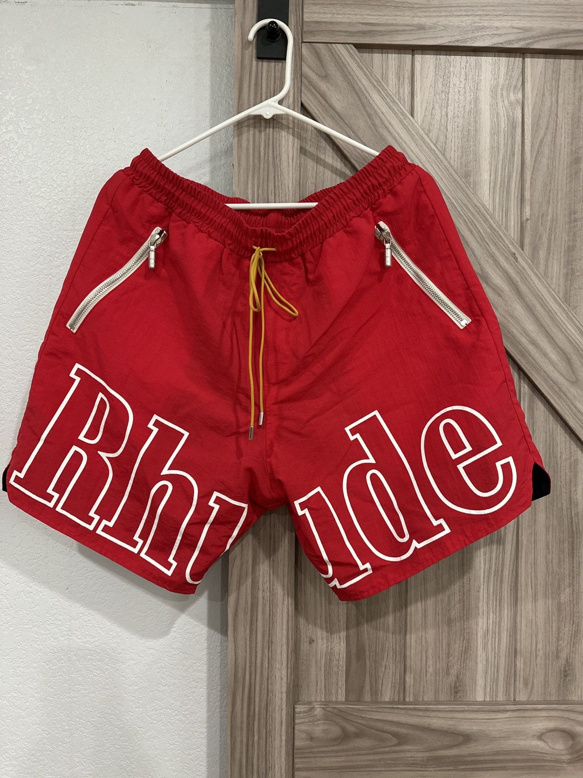 Rhude Rhude Logo shorts Sz XL NWT Size US 38 / EU 54 - 1 Thumbnail