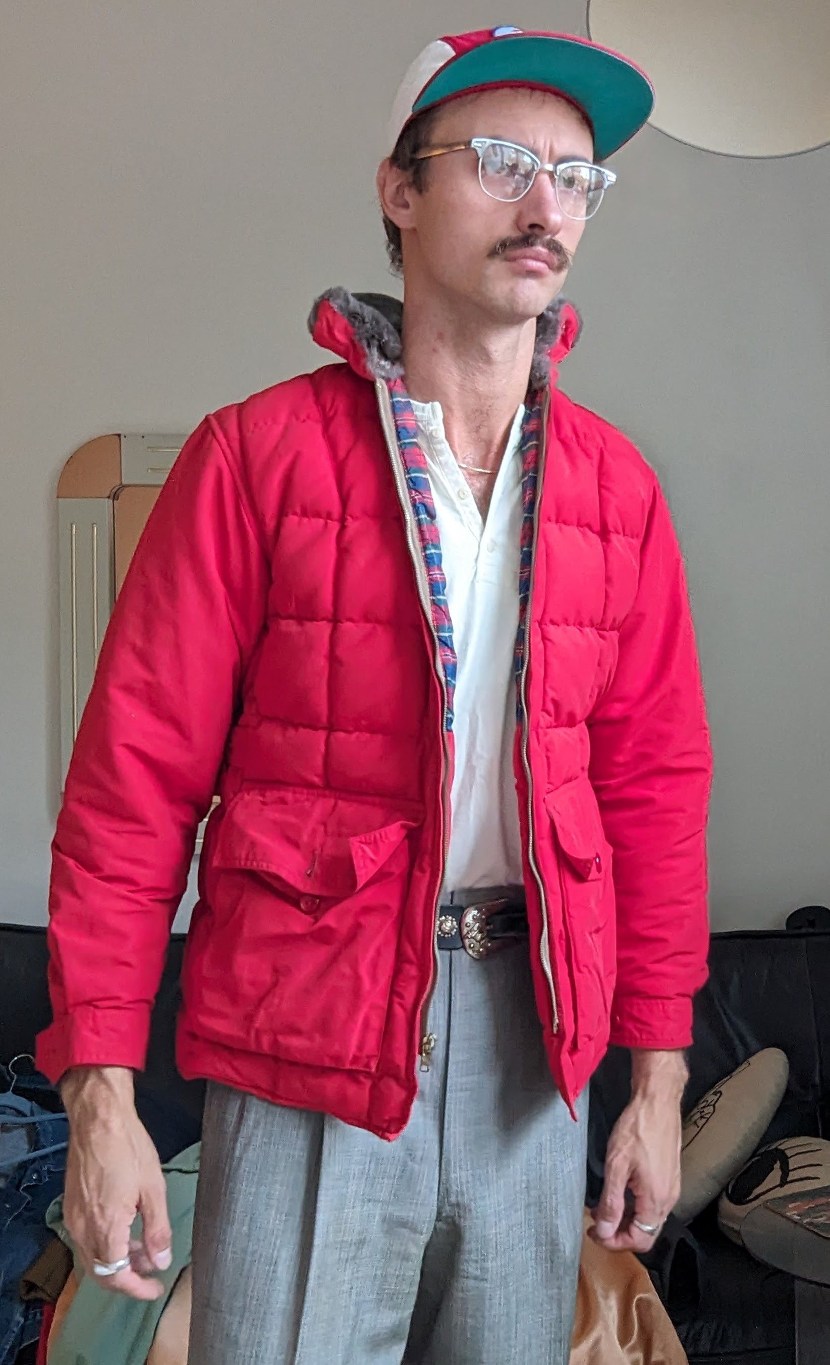 Eddie Bauer Bauer Down Blizzard Proof 50s/60s Red Size M / US 6-8 / IT 42-44 - 1 Thumbnail