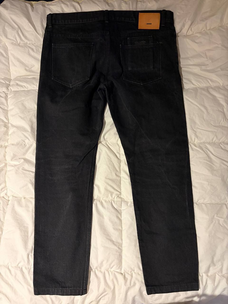 Louis Vuitton Louis Vuitton Staples Edition Denim Jeans Size US 36 / EU 52 - 3 Thumbnail