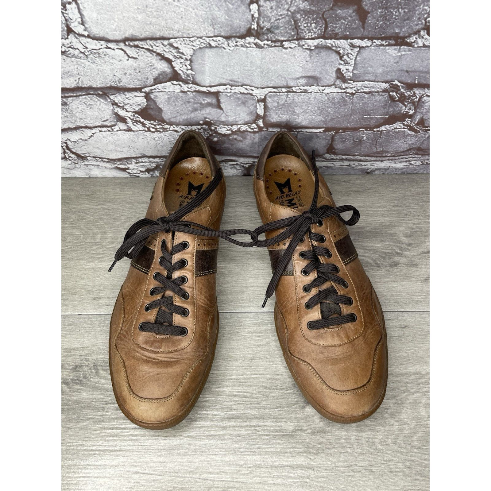 Mephisto Mephisto Chestnut Brown Leather Steve Urban Sneaker Shoes Me Size US 10.5 / EU 43-44 - 2 Thumbnail