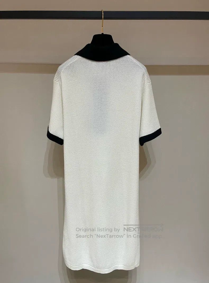 Chanel Chanel 23A Autumn and Winter Waffle Lapel College Style Sh Size M / US 6-8 / IT 42-44 - 3 Thumbnail
