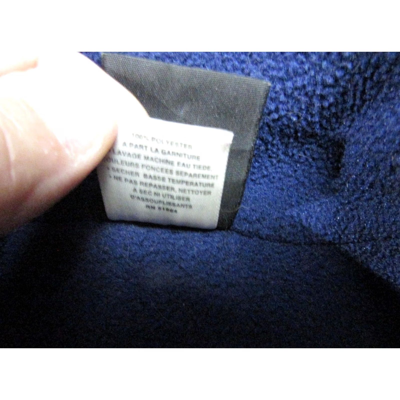 Patagonia VINTAGE Patagonia Capilene Pullover Fleece Mens Large Blue 1/4 Zip Mock Sweater Size US L / EU 52-54 / 3 - 6 Thumbnail