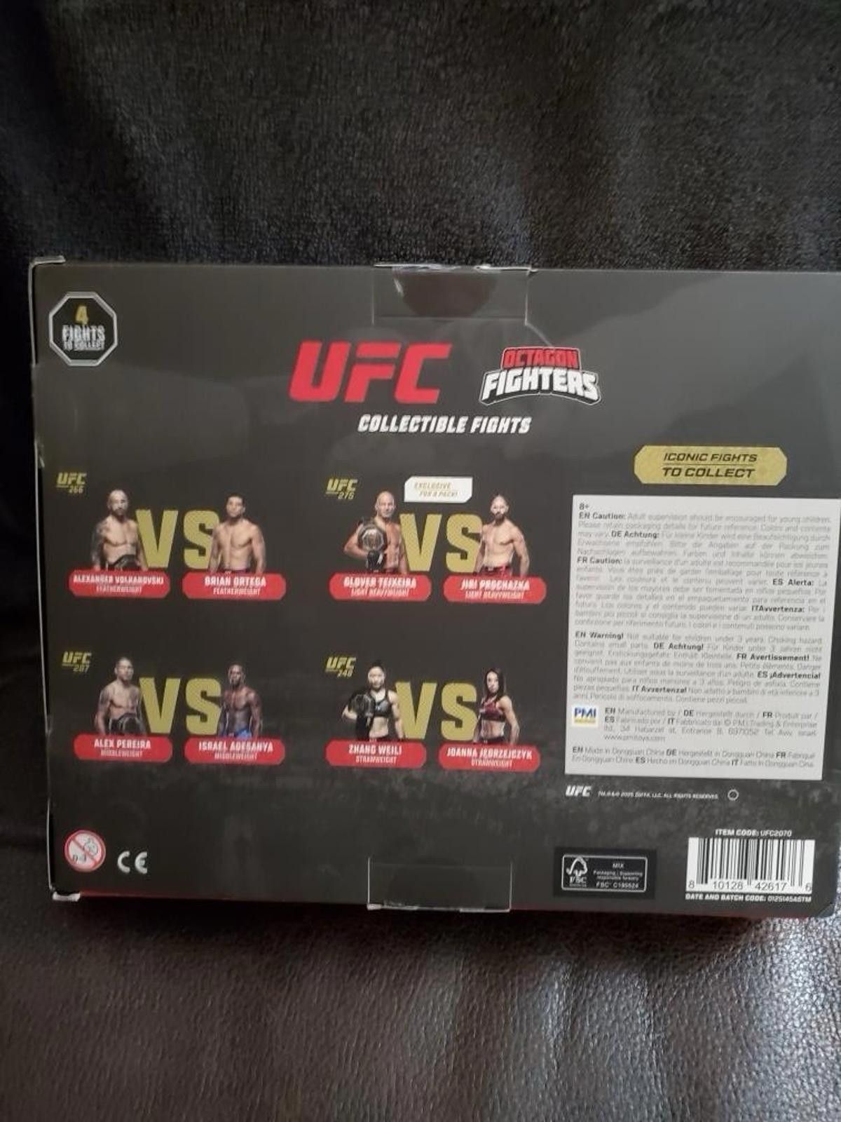 Other UFC Collectible Fights Octagon Fighters 8 Figurines Set Size ONE SIZE - 3 Thumbnail