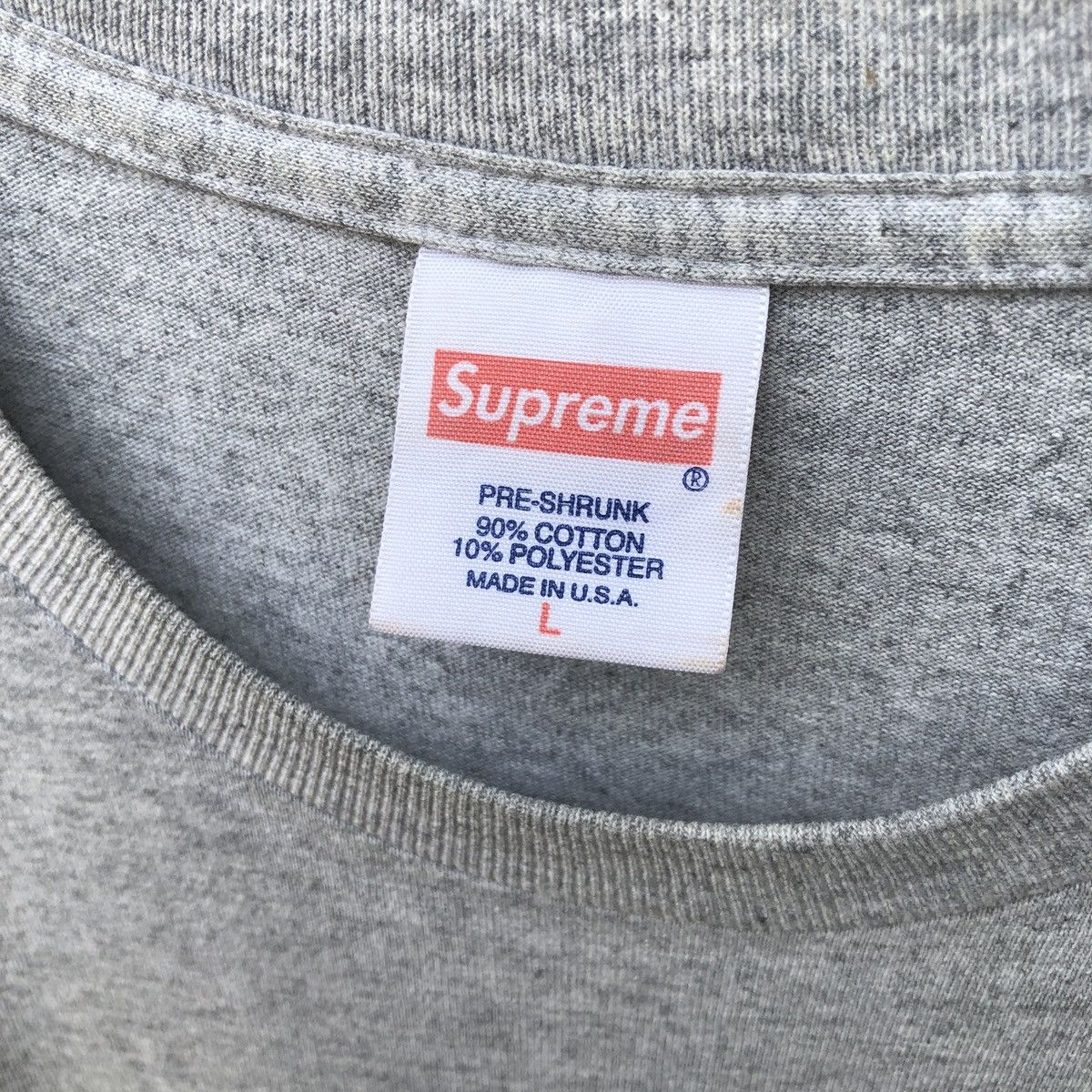 Antihero × Supreme SUPREME ANTI HERO POCKET TEE SS 2014 Size US L / EU 52-54 / 3 - 5 Thumbnail