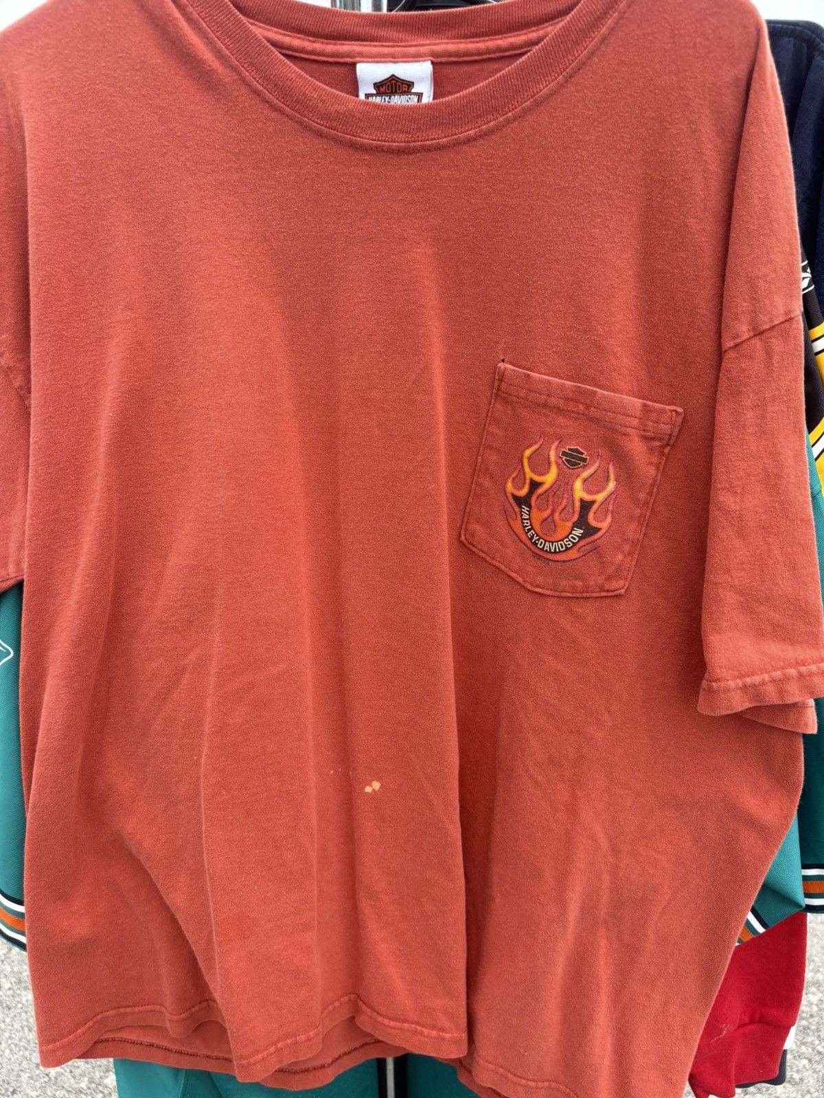 Harley Davidson × Vintage Vintage 2005 Harley Davidson Oklahoma T-Shirt Size US XL / EU 56 / 4 - 3 Thumbnail