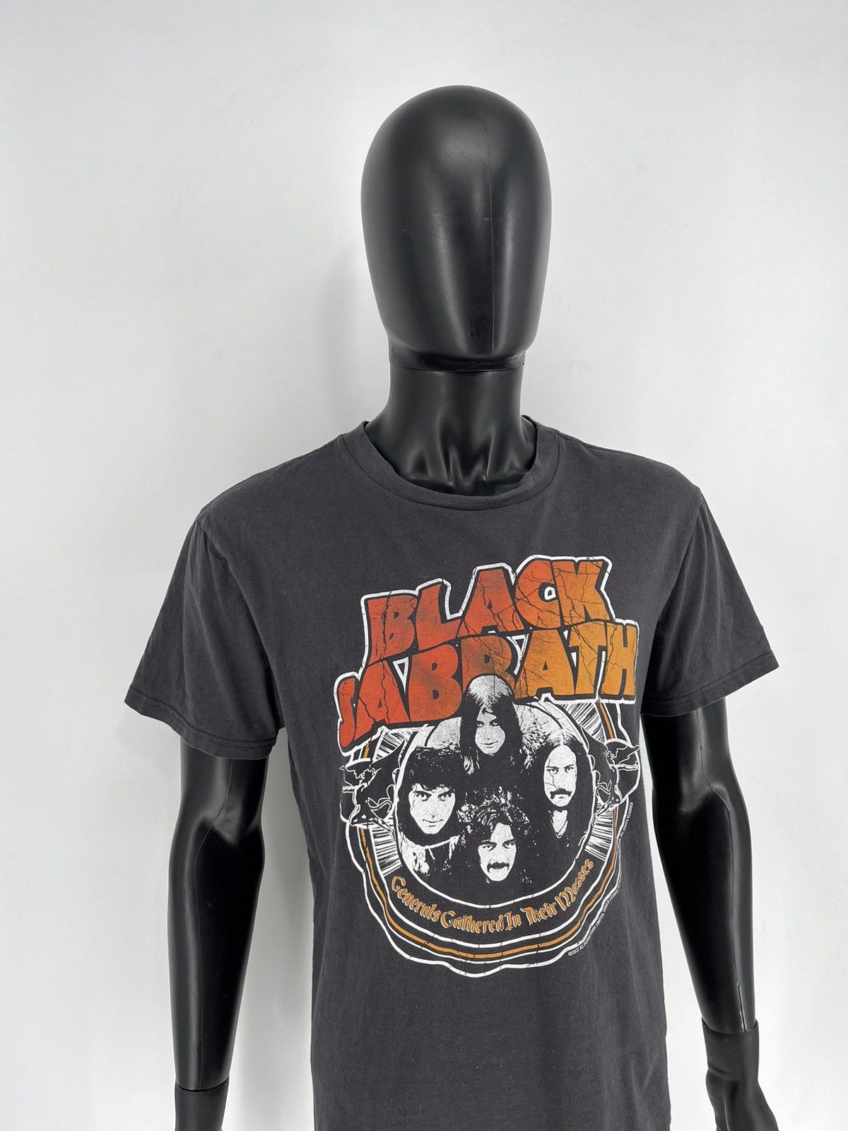 Band Tees × Vintage Vintage Black Sabbath Big Logo Y2K T-Shirt Band Rock Metal Size US M / EU 48-50 / 2 - 3 Thumbnail