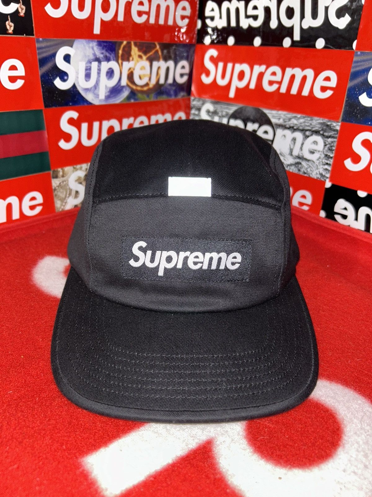 Supreme Supreme Reflective Tab Pocket Camp Cap SS18 VNDS Size ONE SIZE - 1 Thumbnail