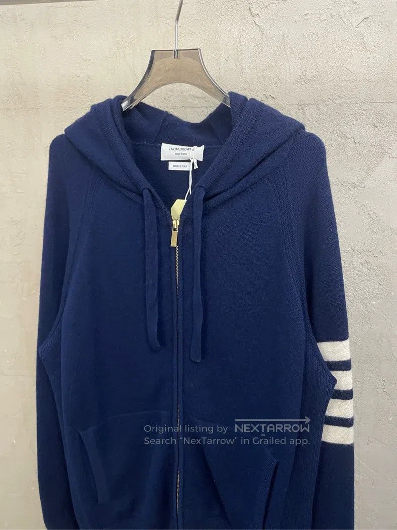 Thom Browne Thom Browne Pure cashmere zipper coat Size US XL / EU 56 / 4 - 4 Thumbnail