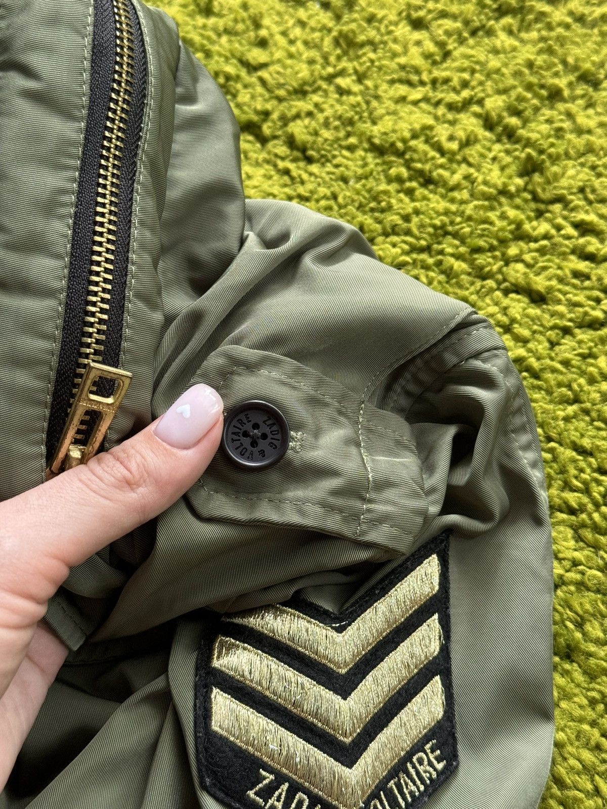 Designer × Zadig & Voltaire Zadig & Voltaire avant garde military style jacket Size XXS / US 00 / IT 34 - 6 Thumbnail