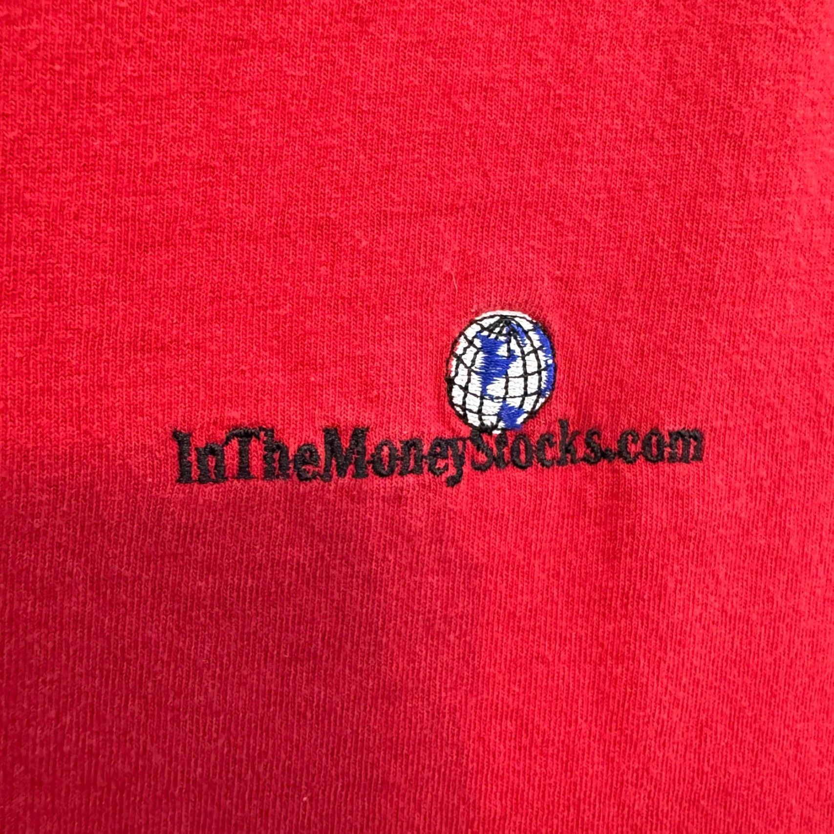 Jerzees JERZEES In the Money Stocks Tank Top T-Shirt Medium Red Heavyweight Mens Shirt Size US M / EU 48-50 / 2 - 4 Thumbnail