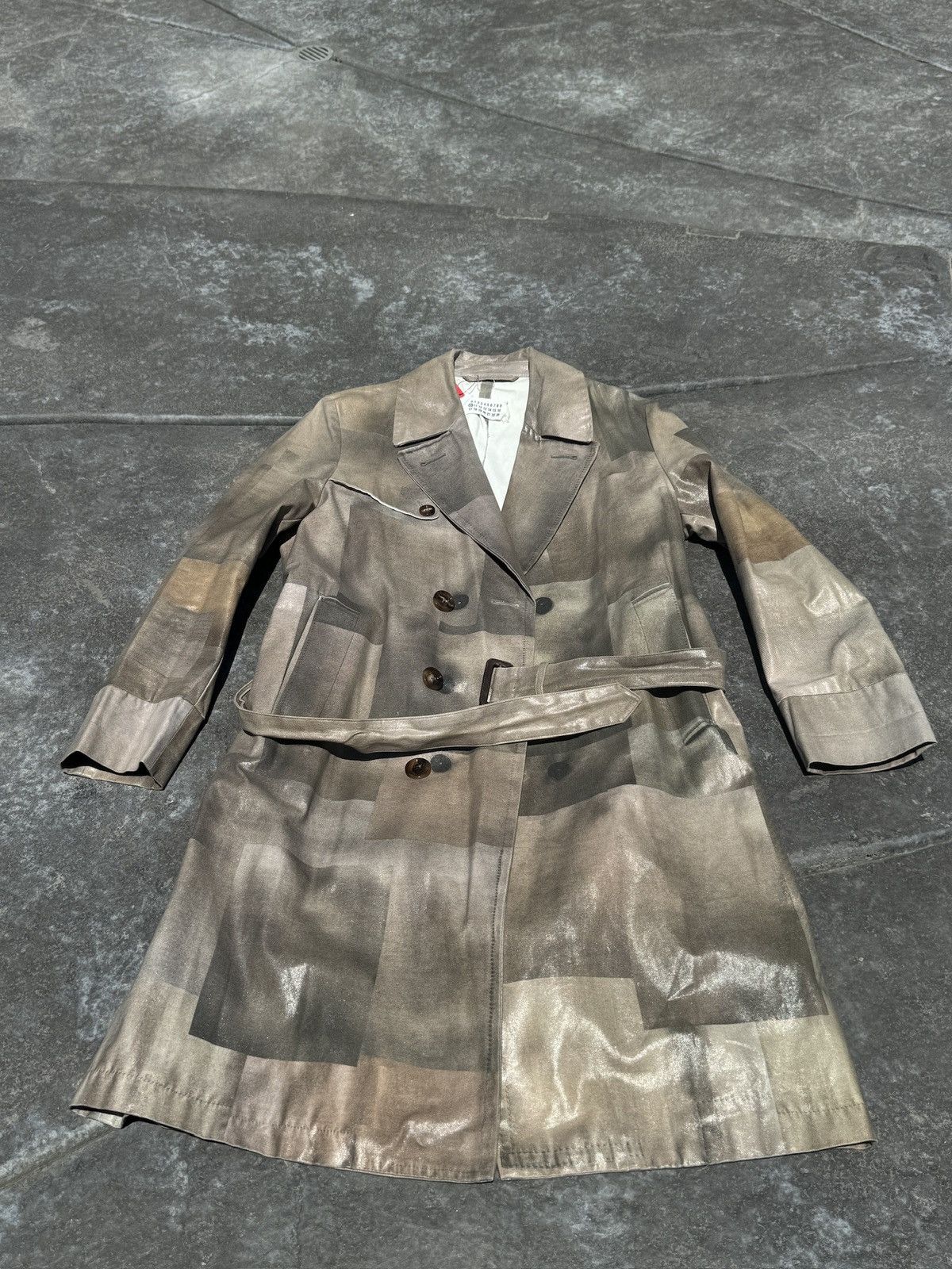 Maison Margiela Maison Margiela Trompe-l'œil Trench Coat Size US L / EU 52-54 / 3 - 2 Thumbnail