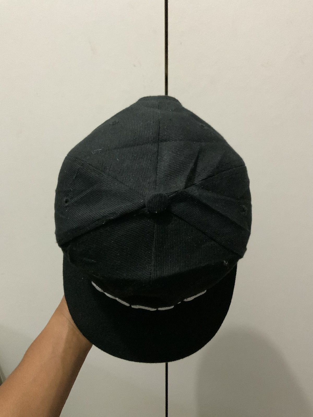 Japanese Brand Wolf Big Black Hat Size ONE SIZE - 6 Thumbnail