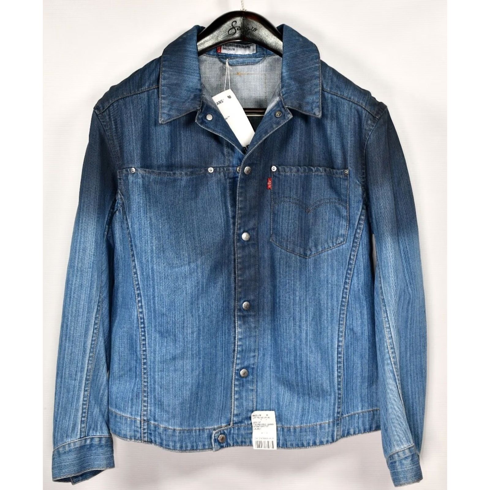 Levi's Levi's Engineered 70100 Jacket Denim Men's M Blue Regular Size M Denim Jacket Mens Size US M / EU 48-50 / 2 - 3 Thumbnail
