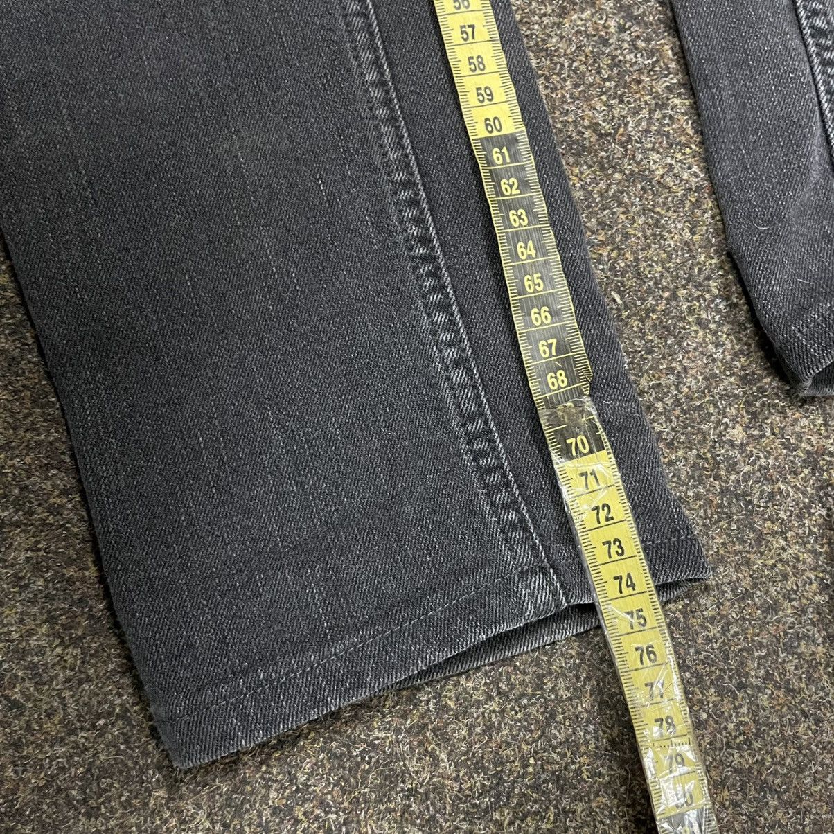 Vintage Vintage Y2K Faded Black Straight Leg Jeans Skater Baggy 29 Size 29" - 7 Thumbnail