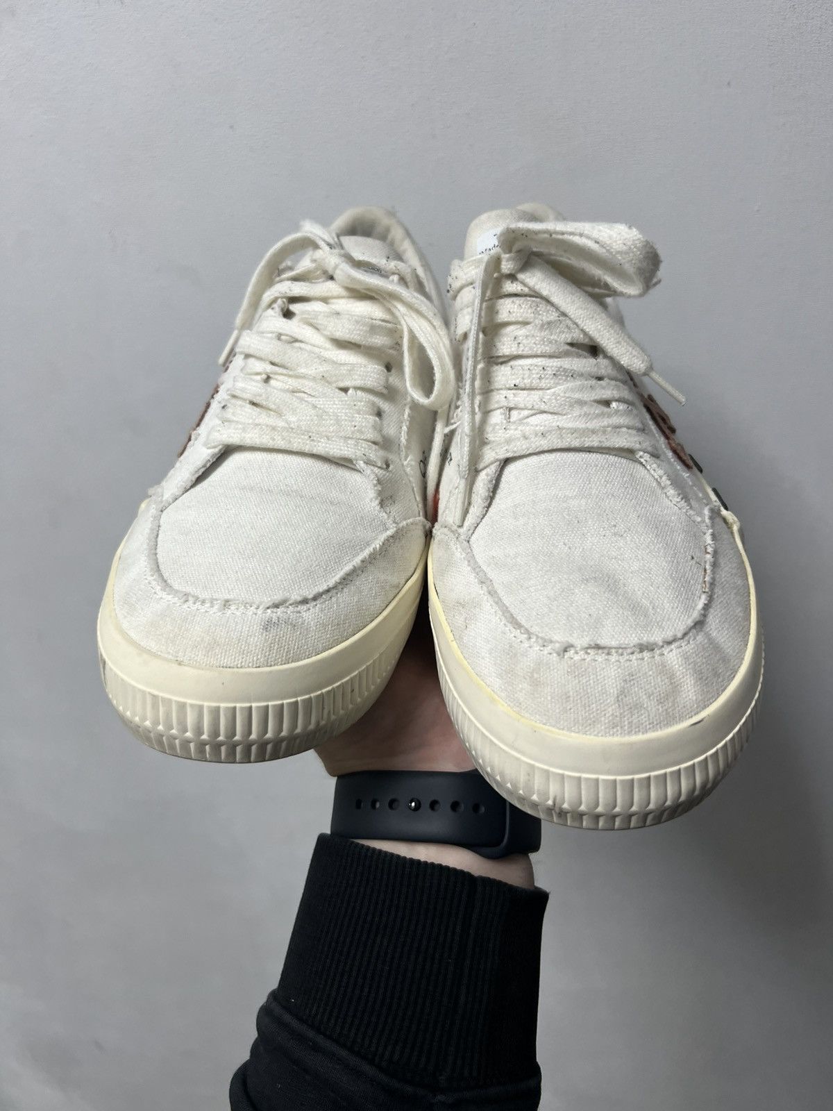 Off-White Off-White Vulcanized Low Canvas Shoes Size US 10 / EU 43 - 6 Thumbnail