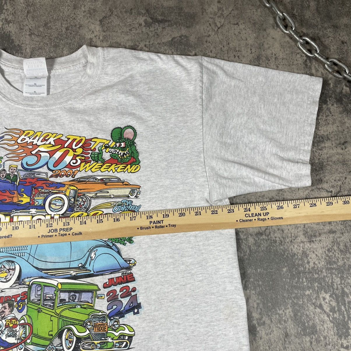 Other Ratfink Ed Roth Studios Vintage 2001 Hot Rod Tshirt Size US XL / EU 56 / 4 - 6 Thumbnail