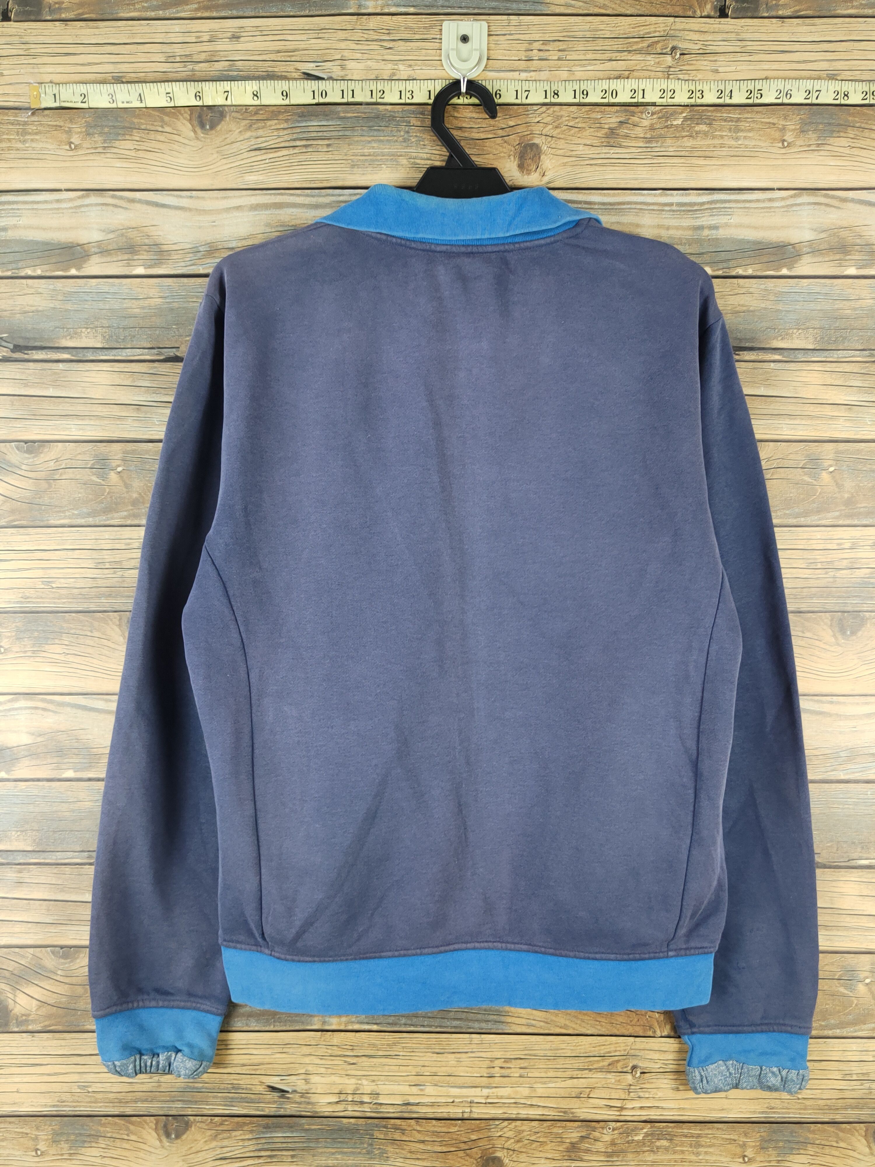 Adidas DL Adidas vintage Blue Faded Sweaters #1971 Size US L / EU 52-54 / 3 - 8 Thumbnail