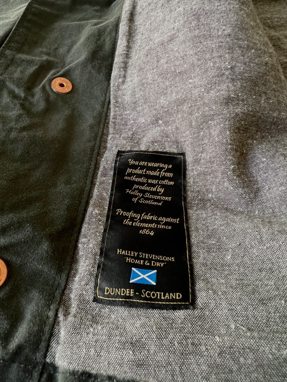 Levi's Levis x Halley Stevensons Wax Jacket Size US M / EU 48-50 / 2 - 6 Thumbnail