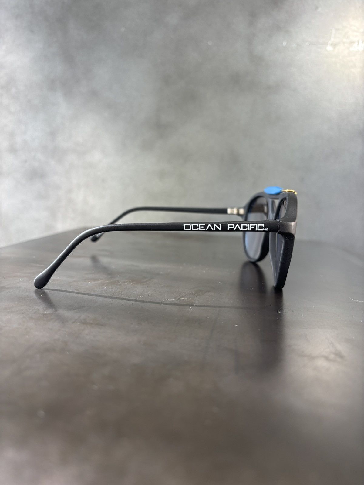 Ocean Pacific × Vintage 1990s Ocean Pacific Sunglasses Vintage Aviators Shooters 90s Size ONE SIZE - 12 Thumbnail