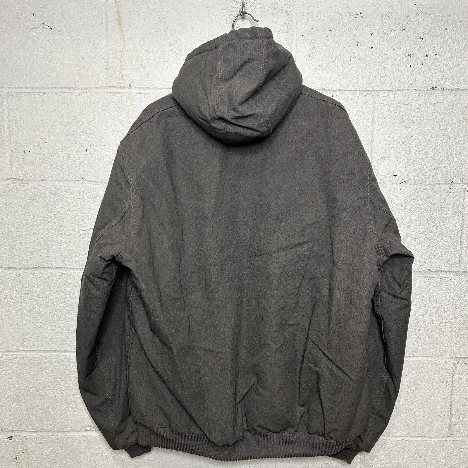 Carhartt Carhartt Quilted Hooded Active Jacket “Gravel/Grey” J140-GVL Size US L / EU 52-54 / 3 - 2 Thumbnail