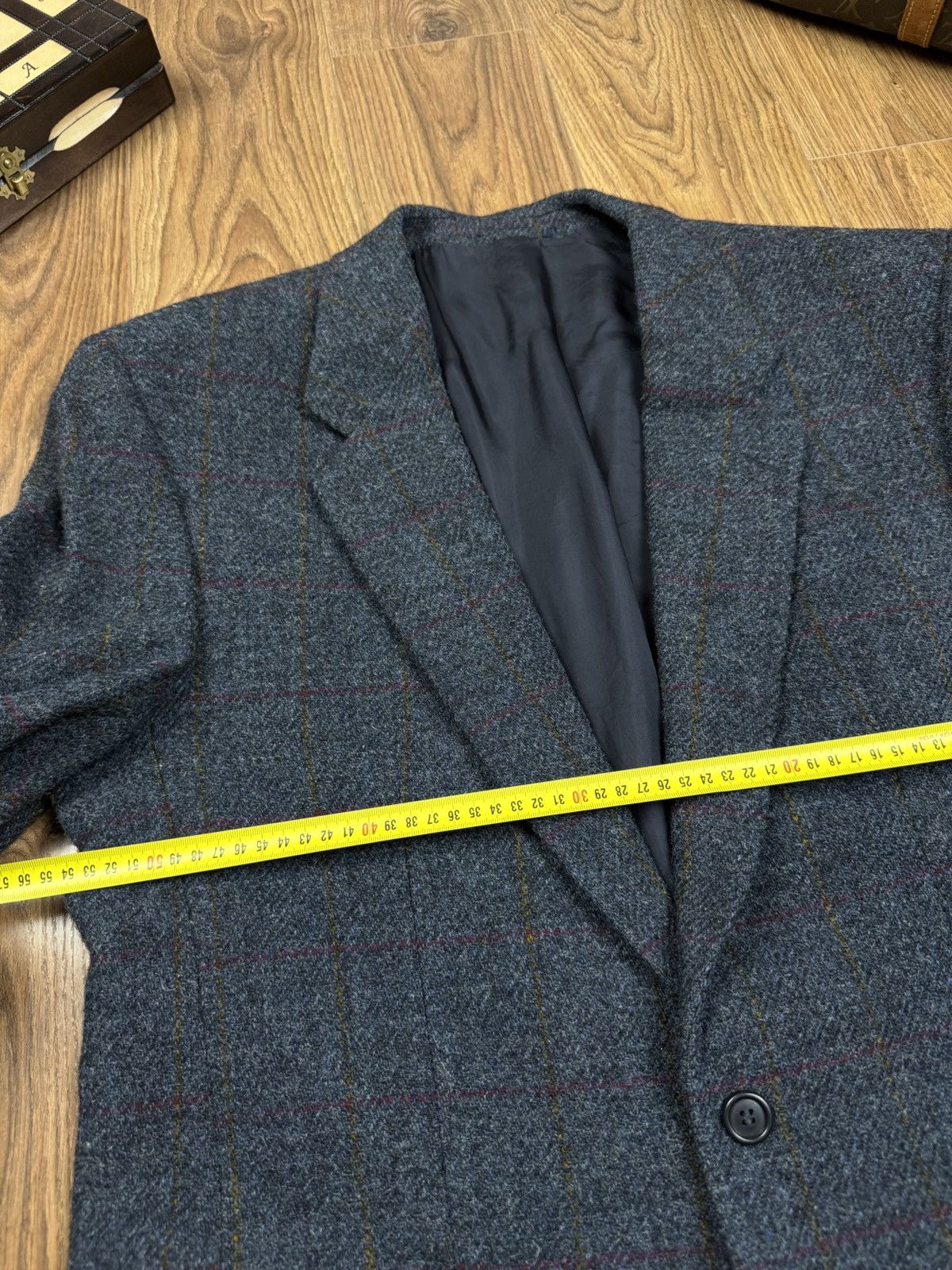 Harris Tweed Vintage wool blazer Harris Tweed original luxury item Size 42L - 4 Thumbnail