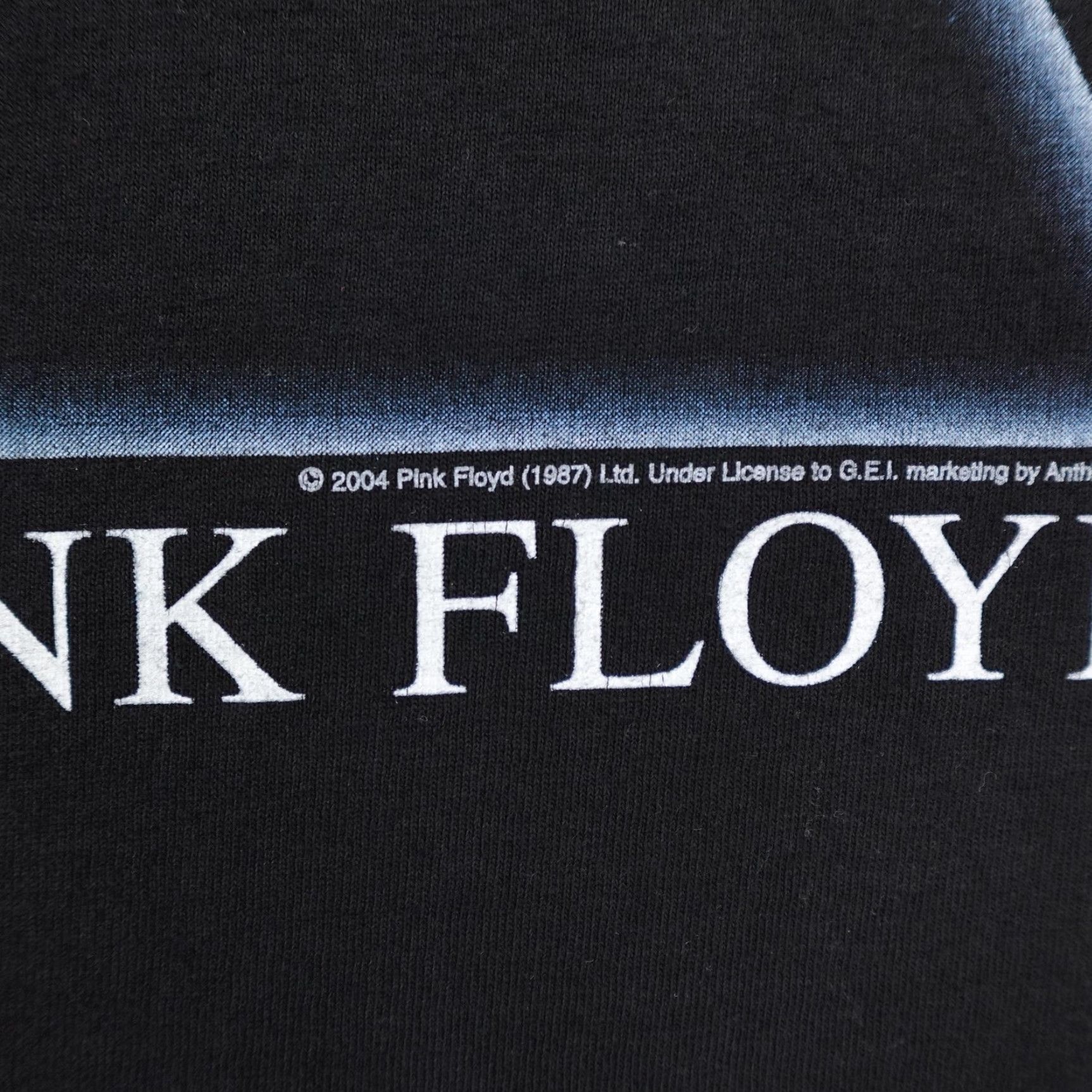 Vintage VINTAGE Pink Floyd Shirt Mens Large Black Dark Side Of The Moon Band Tee Y2K Size US L / EU 52-54 / 3 - 4 Thumbnail