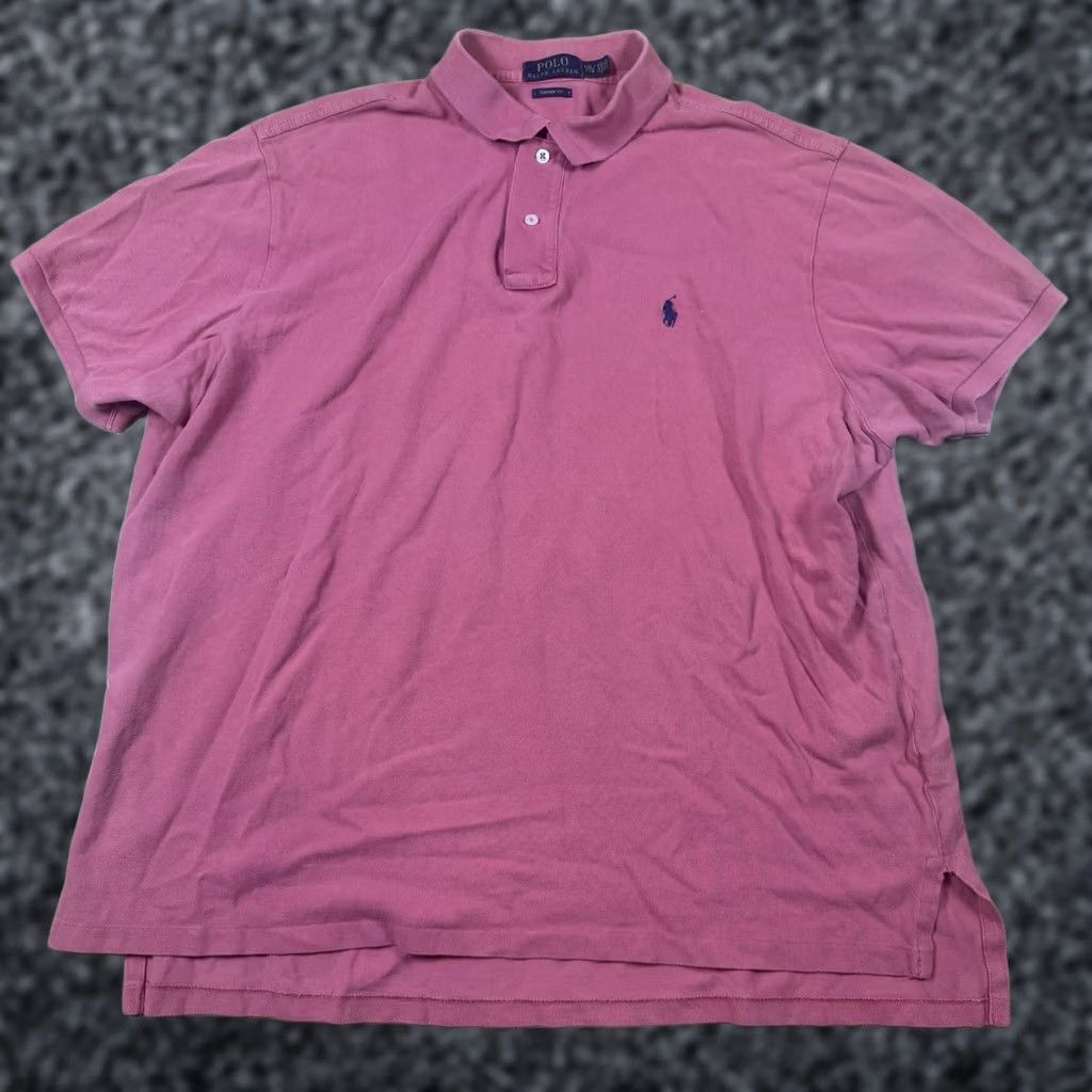 Ralph Lauren Polo Ralph Lauren Shirt Mens XXL Custom Fit Short Sleeve Blue Polo Shirt 2XL Custom Fit Shirts Men Blue Size US XXL / EU 58 / 5 - 1 Thumbnail